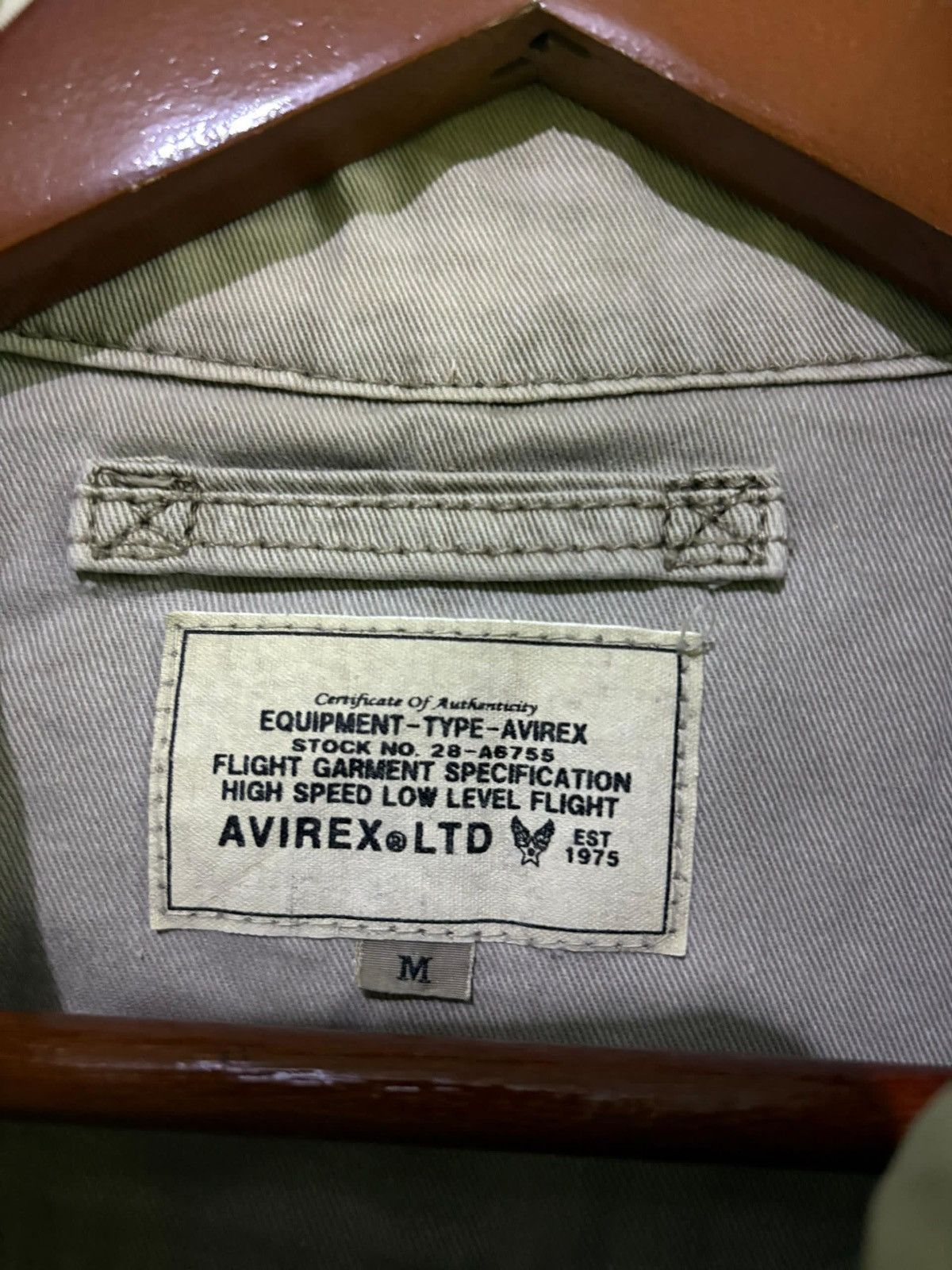 Avirex VTG Avirex Zipper Shirt Single pocket Military Fashion Size US M / EU 48-50 / 2 - 14 Thumbnail