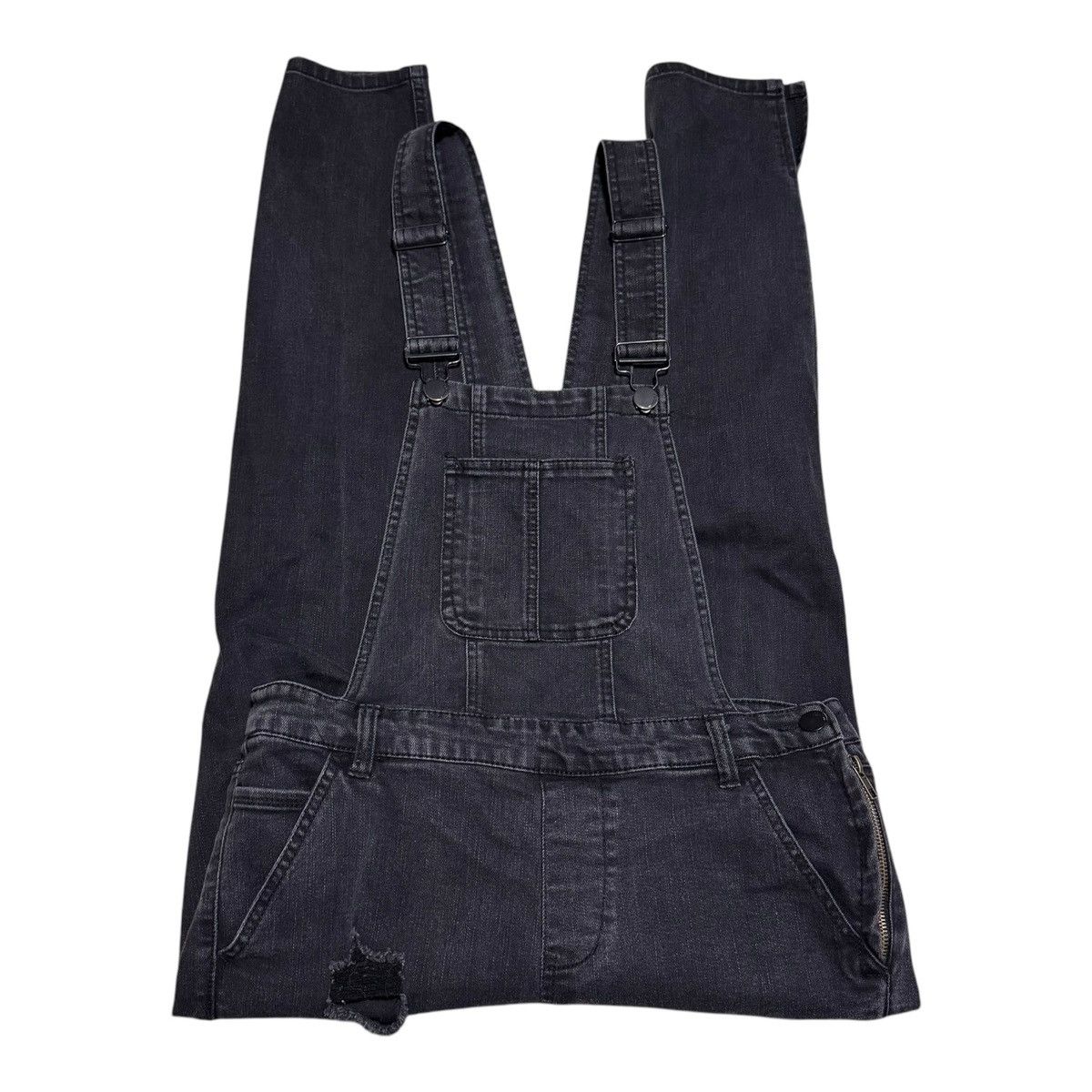 Other Dollhouse Black Straight Leg Overalls Women’s 13 33x27.5 Size 33" - 1 Thumbnail