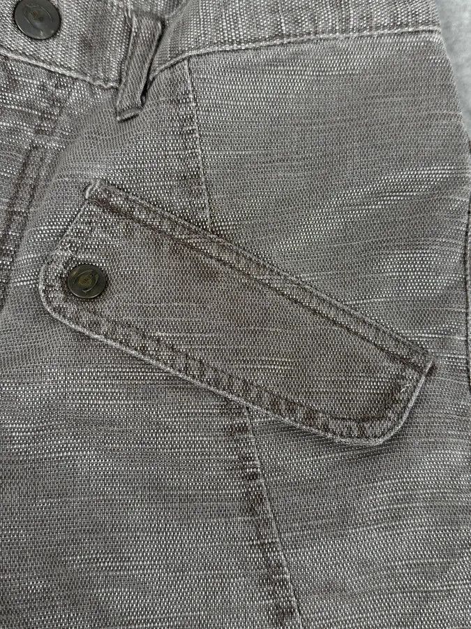 Just Cavalli SS2004 Cavalli Grey Shiny Flap Pockets Pants Size US 28 / EU 44 - 8 Thumbnail