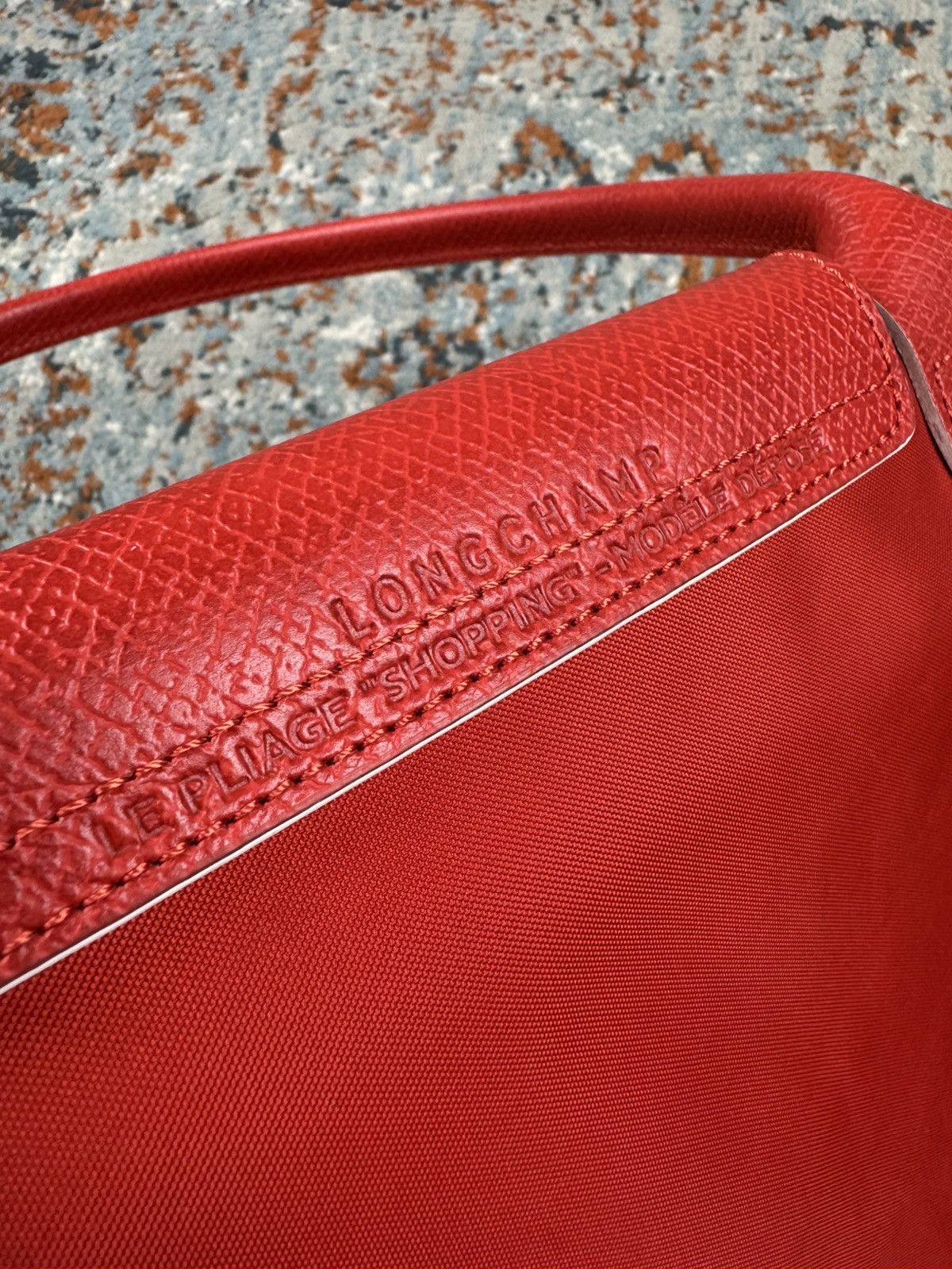 Designer Rare Longchamp Le Pilage Club shopping tote size L bag Size ONE SIZE - 17 Thumbnail