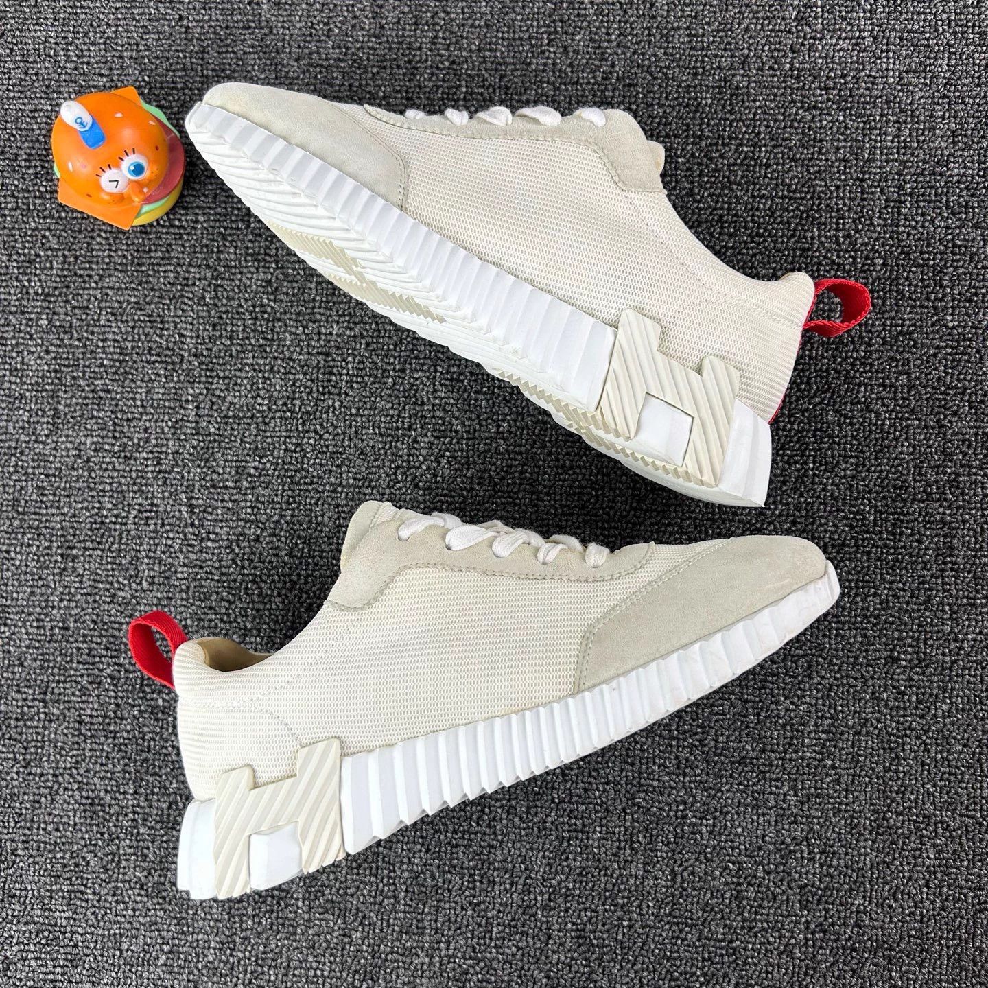 Hermes Hermes Color Blocked H Logo Sneakers size 37 HB6761 Size US 6.5 / IT 36.5 - 4 Thumbnail