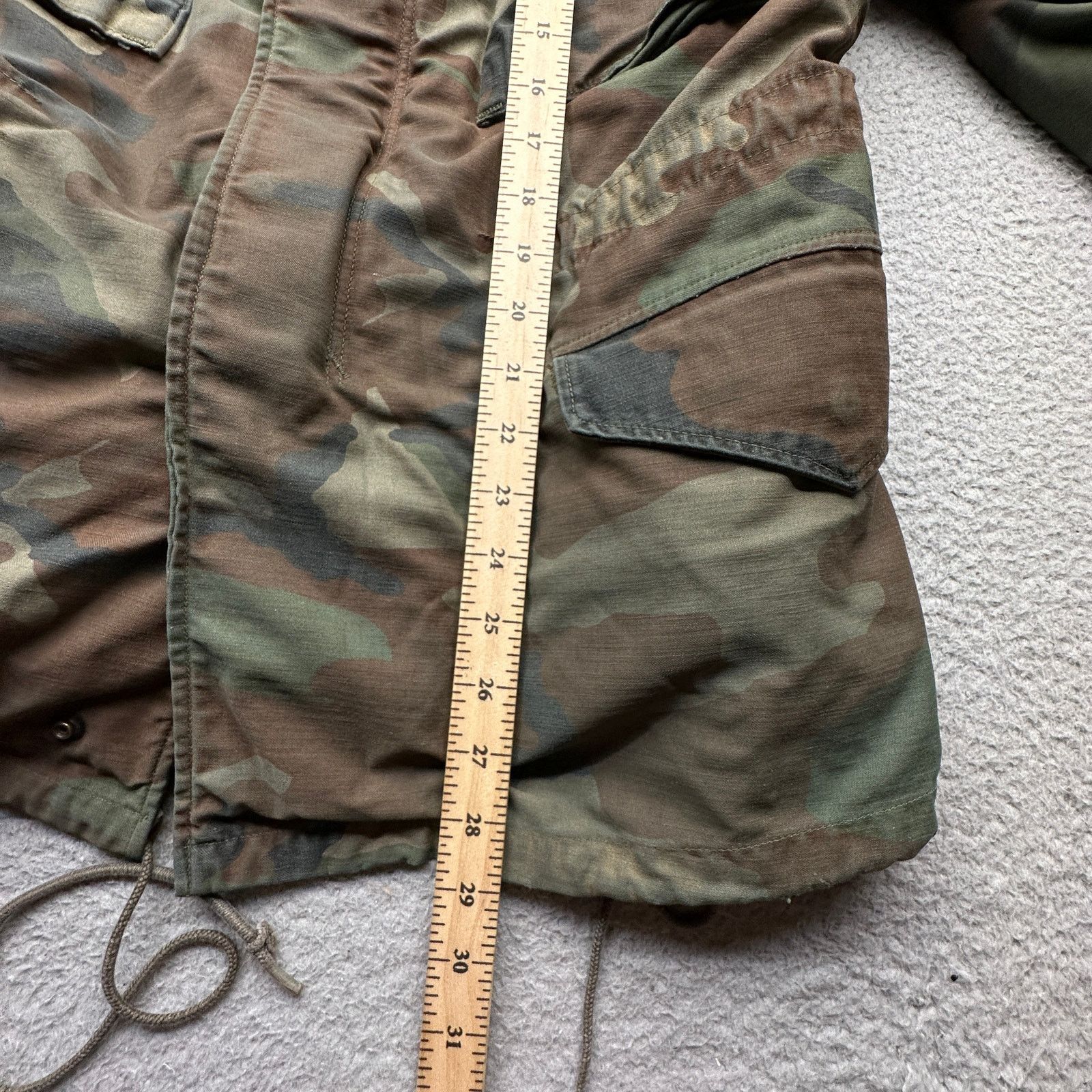 Other VTG 80s US Army M-65 Field Woodland Jacket Small W/ Liner Size US S / EU 44-46 / 1 - 6 Thumbnail