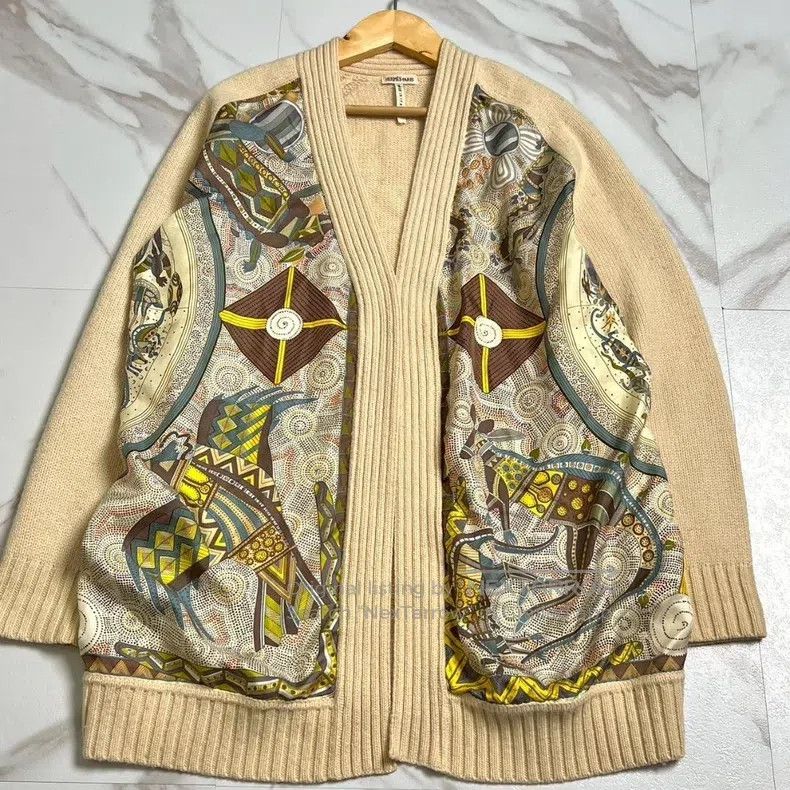 Hermes Hermes Margiela Period Wool and Silk Jacket Size S / US 4 / IT 40 - 1 Thumbnail