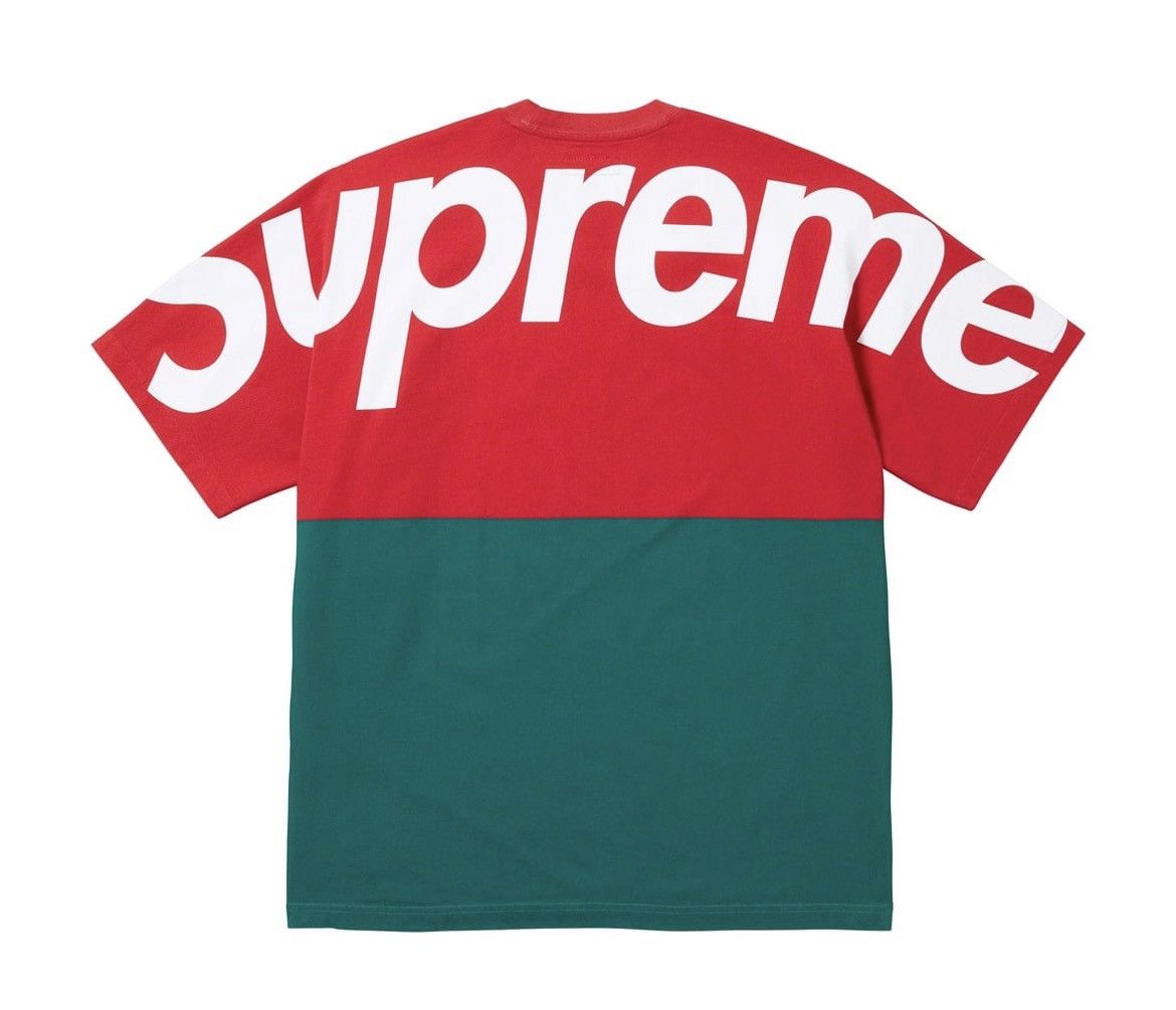 Supreme Washed Script S/S Top (FW23) Grey