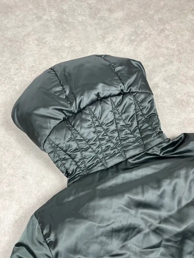 Prada 2000s Prada Dark Olive Puffer Jacket Size XS / US 0-2 / IT 36-38 - 7 Thumbnail
