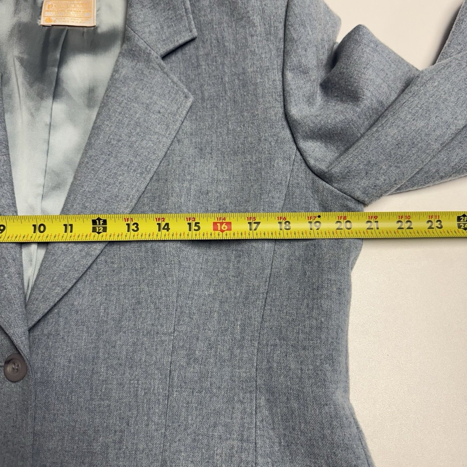 Pendleton Vintage Pendleton Womens Sport Coat Blazer Size 12 Blue 100% Size XL / US 12-14 / IT 48-50 - 6 Thumbnail