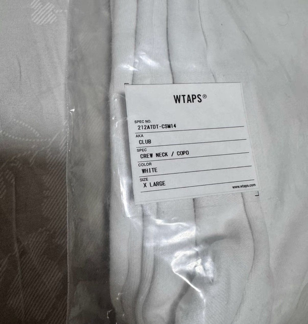 Wtaps WTAPS 21AW Embroidered Relaxed Crewneck Sweatshirt Size US XL / EU 56 / 4 - 7 Thumbnail