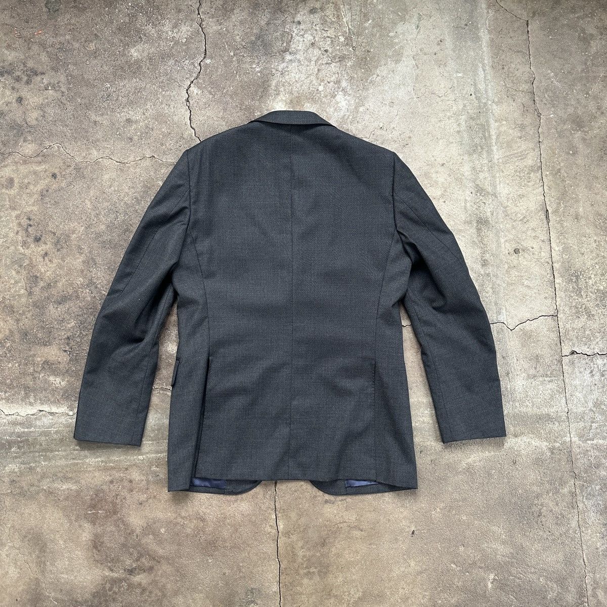 Lazio singe breasted wool blazer