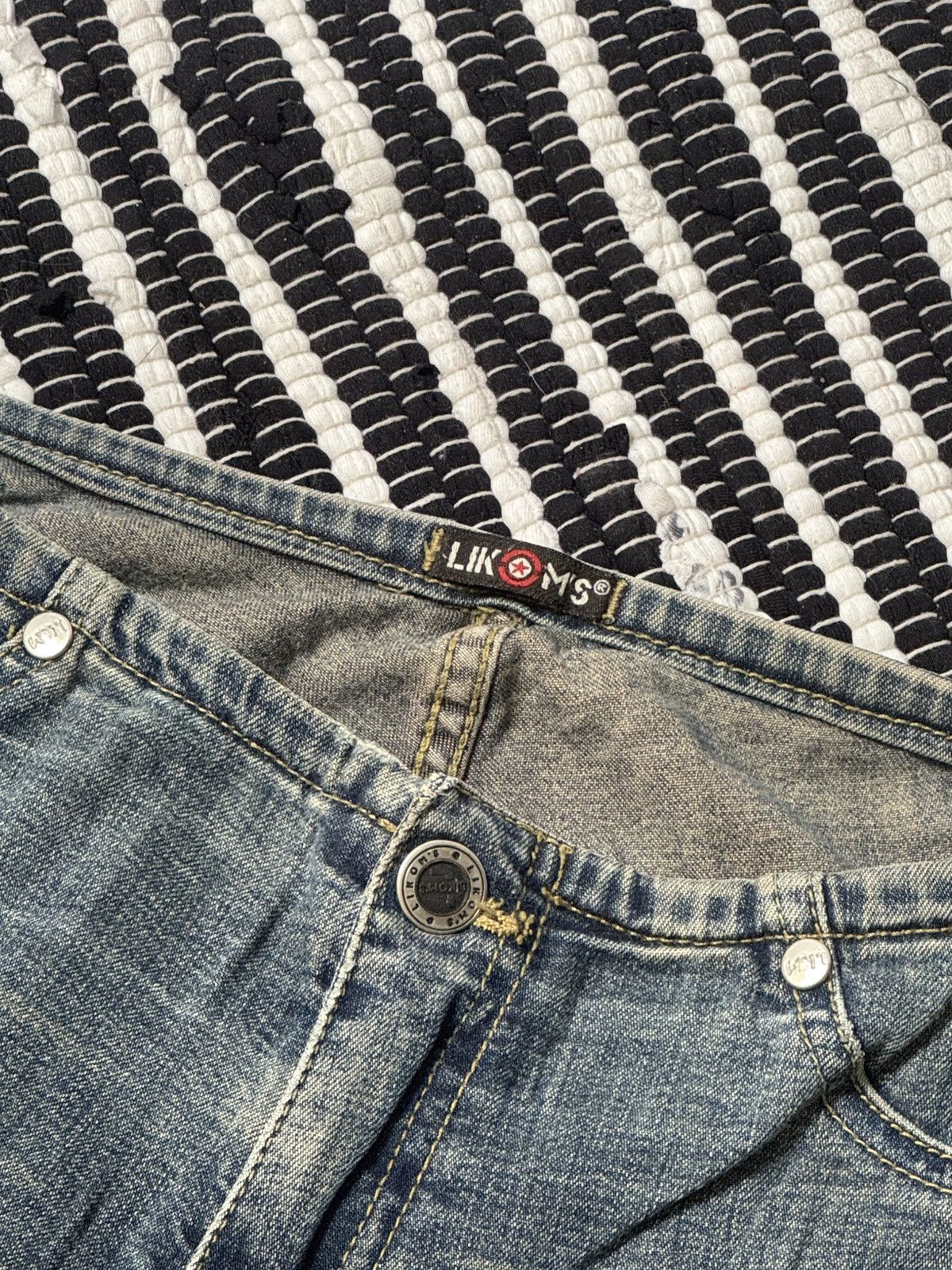 Vintage VINTAGE WASHED DENIM STYLE 2000s OPIUM PANTS Size 27" / US 4 / IT 40 - 5 Thumbnail