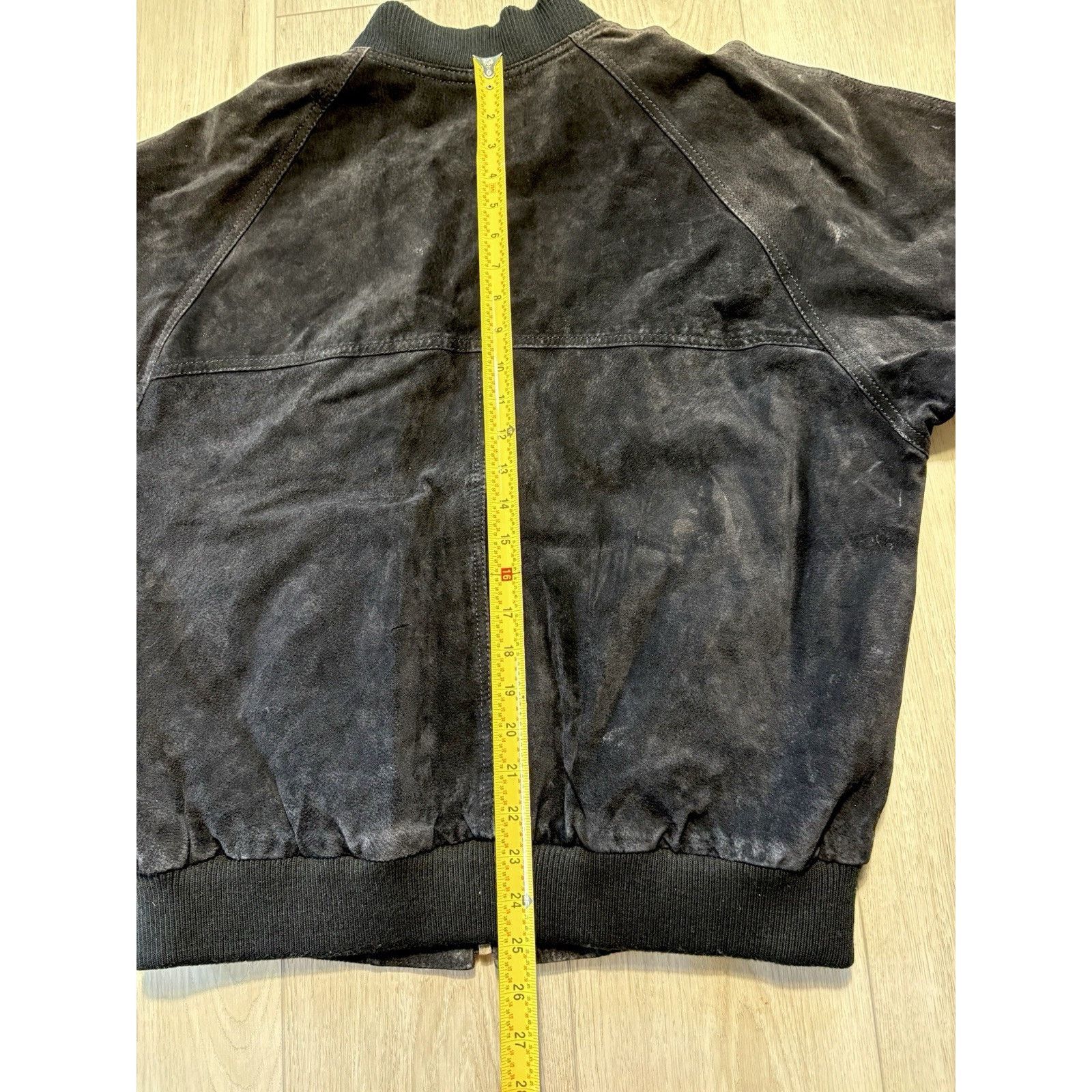 Guess VTG 80s Guess Suede Bomber Jacket Georges Marciano Small Size US S / EU 44-46 / 1 - 16 Thumbnail