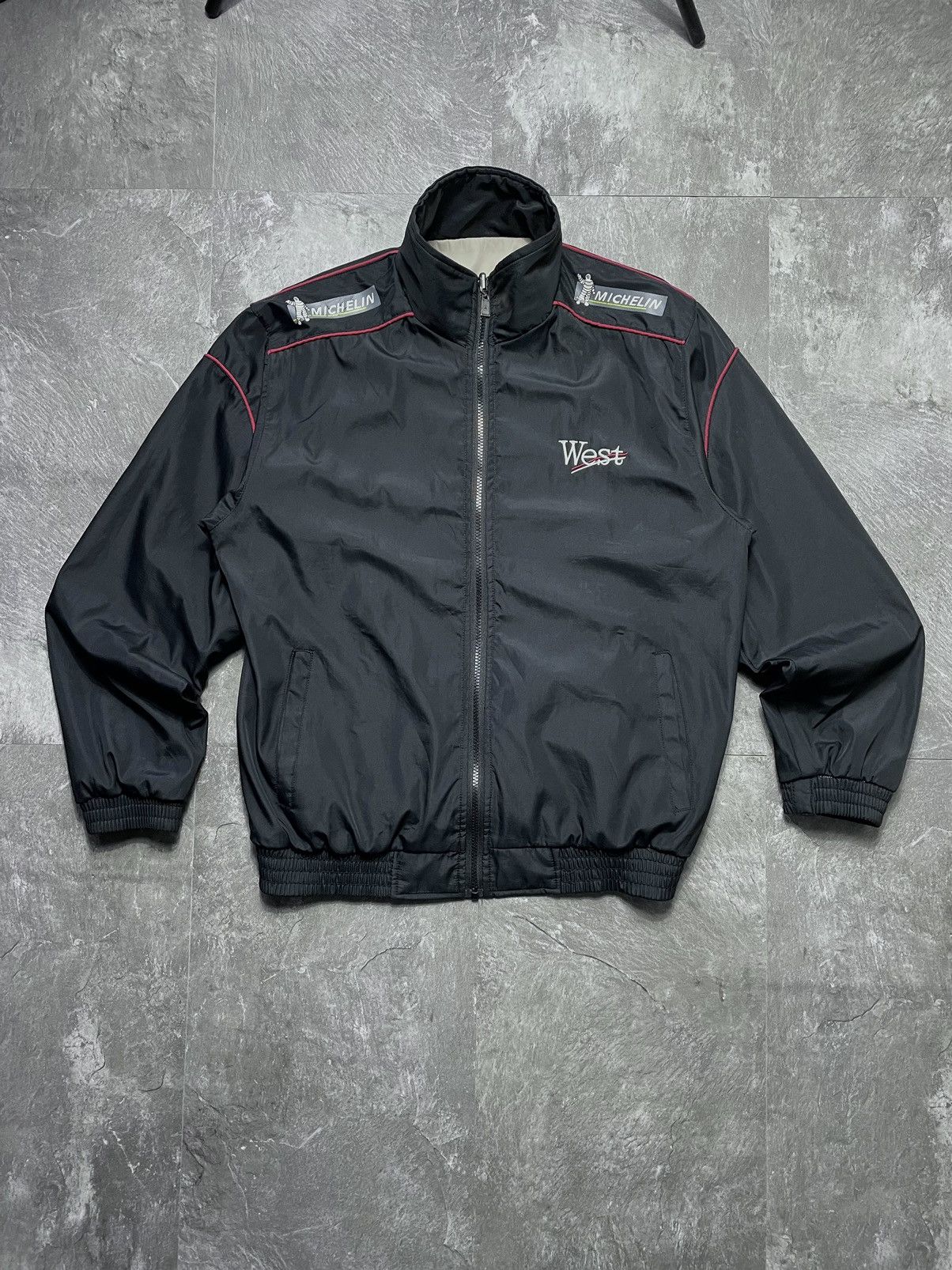 Formula 1 Vintage Mercedes-Benz West Warsteiner F1 Racing Jacket Y2K Size US M / EU 48-50 / 2 - 12 Thumbnail