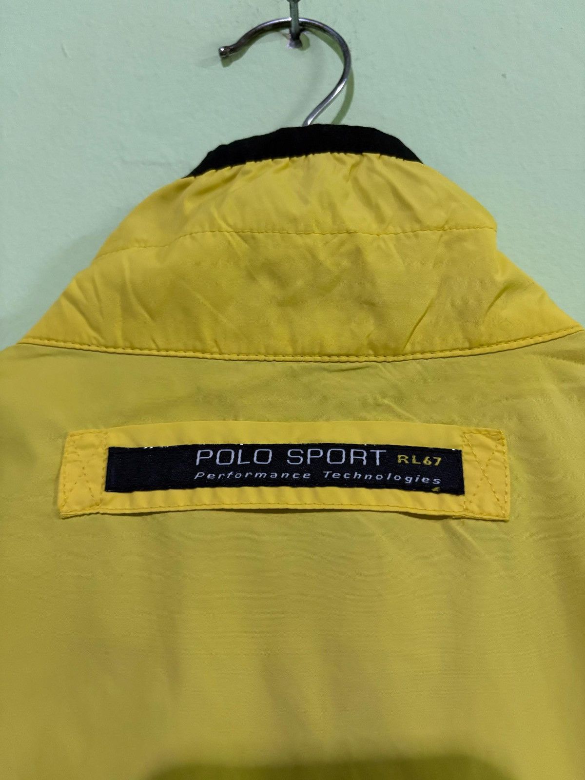 Polo Ralph Lauren × Vintage Vintage Polo Sport Nylon Vest Design Size US L / EU 52-54 / 3 - 9 Thumbnail