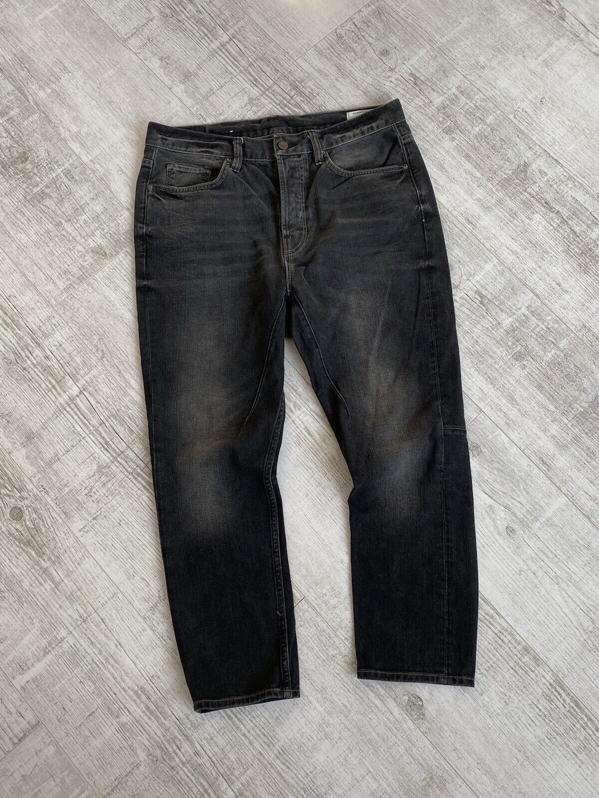 Allsaints Allsaints Washed Denim Ashtray Jeans Pants Size US 30 / EU 46 - 1 Thumbnail