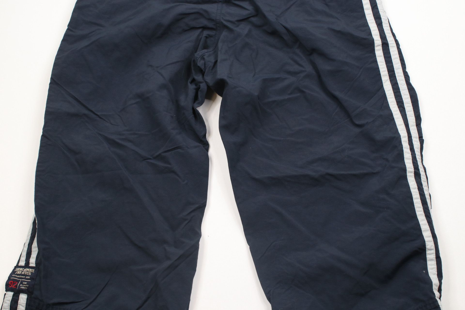 Abercrombie & Fitch × Vintage Vintage Abercrombie & Fitch Striped Wide Leg Pants Blue Size US 34 / EU 50 - 12 Thumbnail