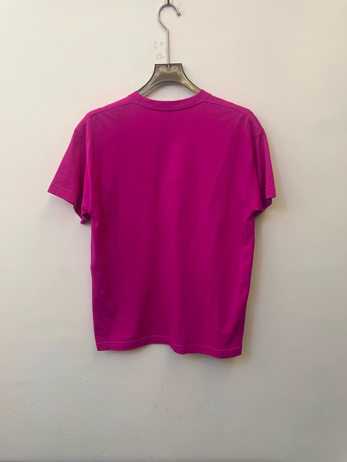 Balenciaga Balenciaga Logo Crewneck Short Sleeve Tee Pink S Size S / US 4 / IT 40 - 3 Thumbnail