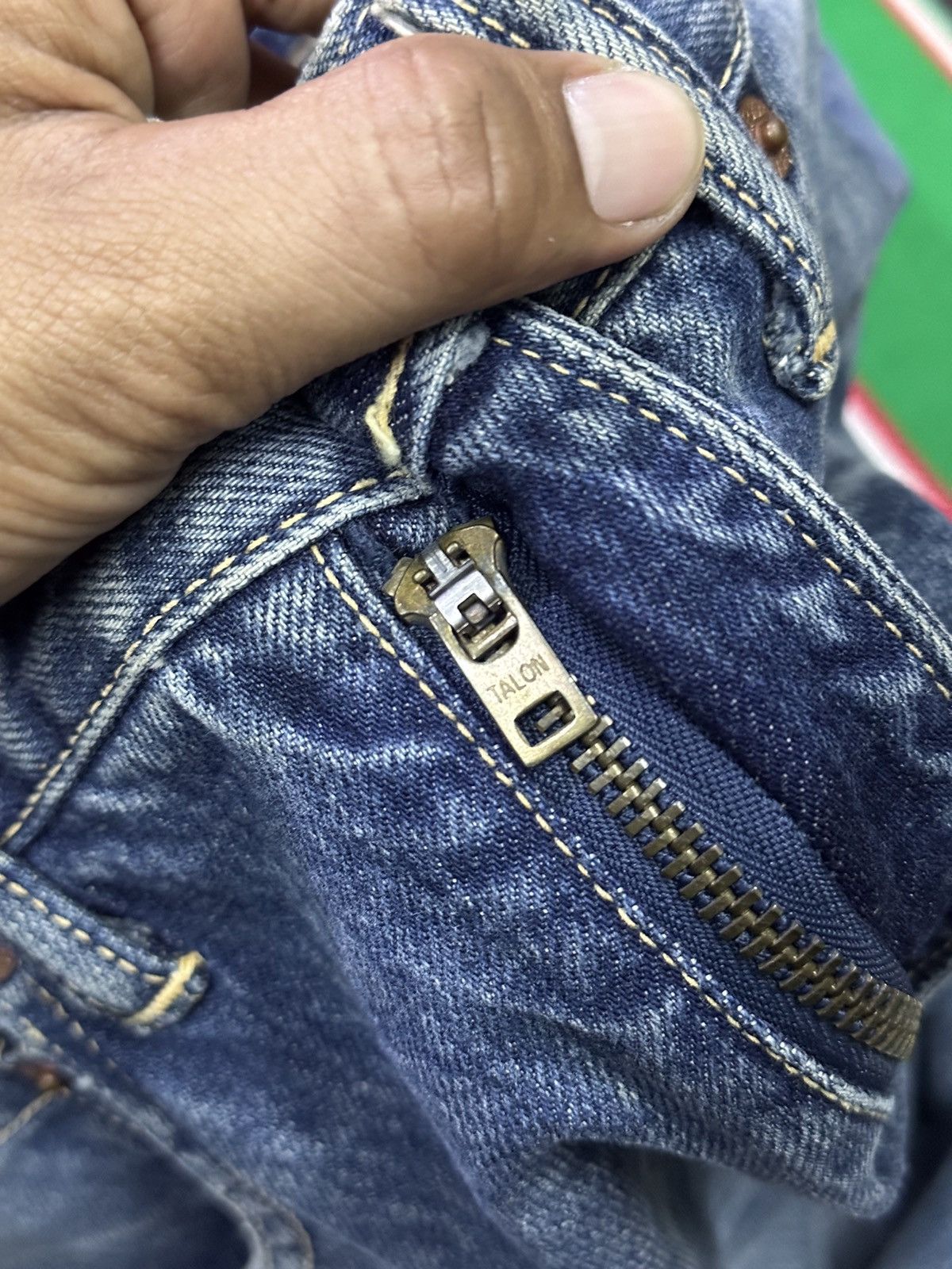 Kapital 💥Blue Blue X Heart Market💥 Japanese Denime Blue Indigo💥 Size US 32 / EU 48 - 13 Thumbnail