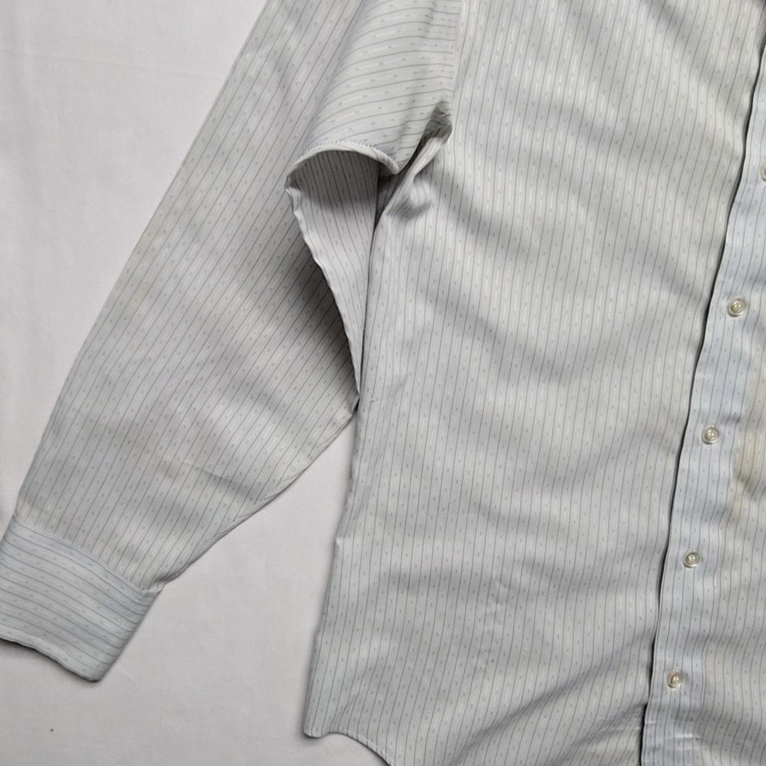 Arrow Vintage Arrow Kent Striped Button-Up Gray Blue L Shirt 90s Size US L / EU 52-54 / 3 - 6 Thumbnail