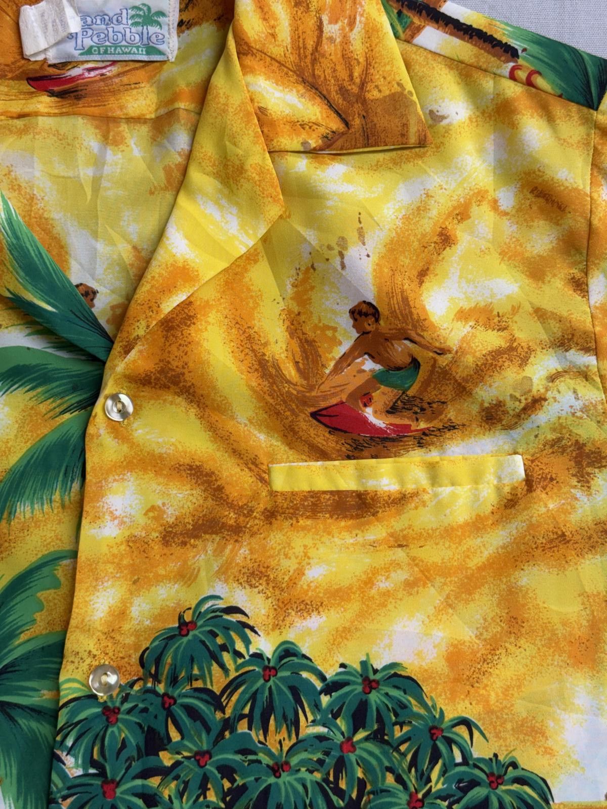 Other Sand Pebble Mens Hawaiian Shirt Surfing Made in Hawaii Shirt Size US M / EU 48-50 / 2 - 4 Thumbnail