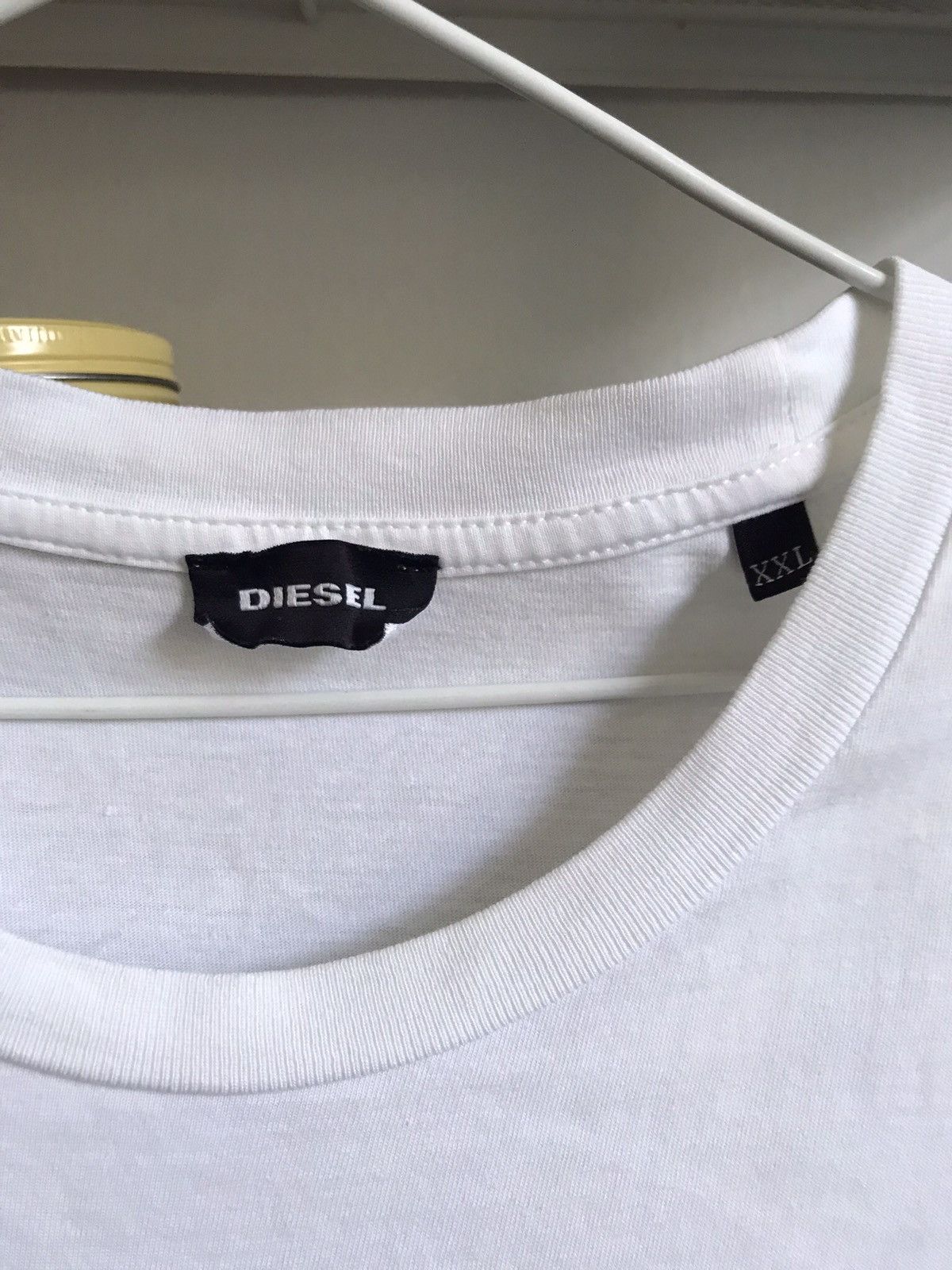 Diesel 🔥 OFFER ME NOW🔥 🔥 Boxy Diesel White Shirt Size US XL / EU 56 / 4 - 10 Thumbnail