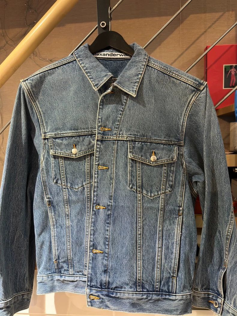 Alexander Wang Alexander Wang Oversized Denim Jacket Size L / US 10 / IT 46 - 1 Thumbnail