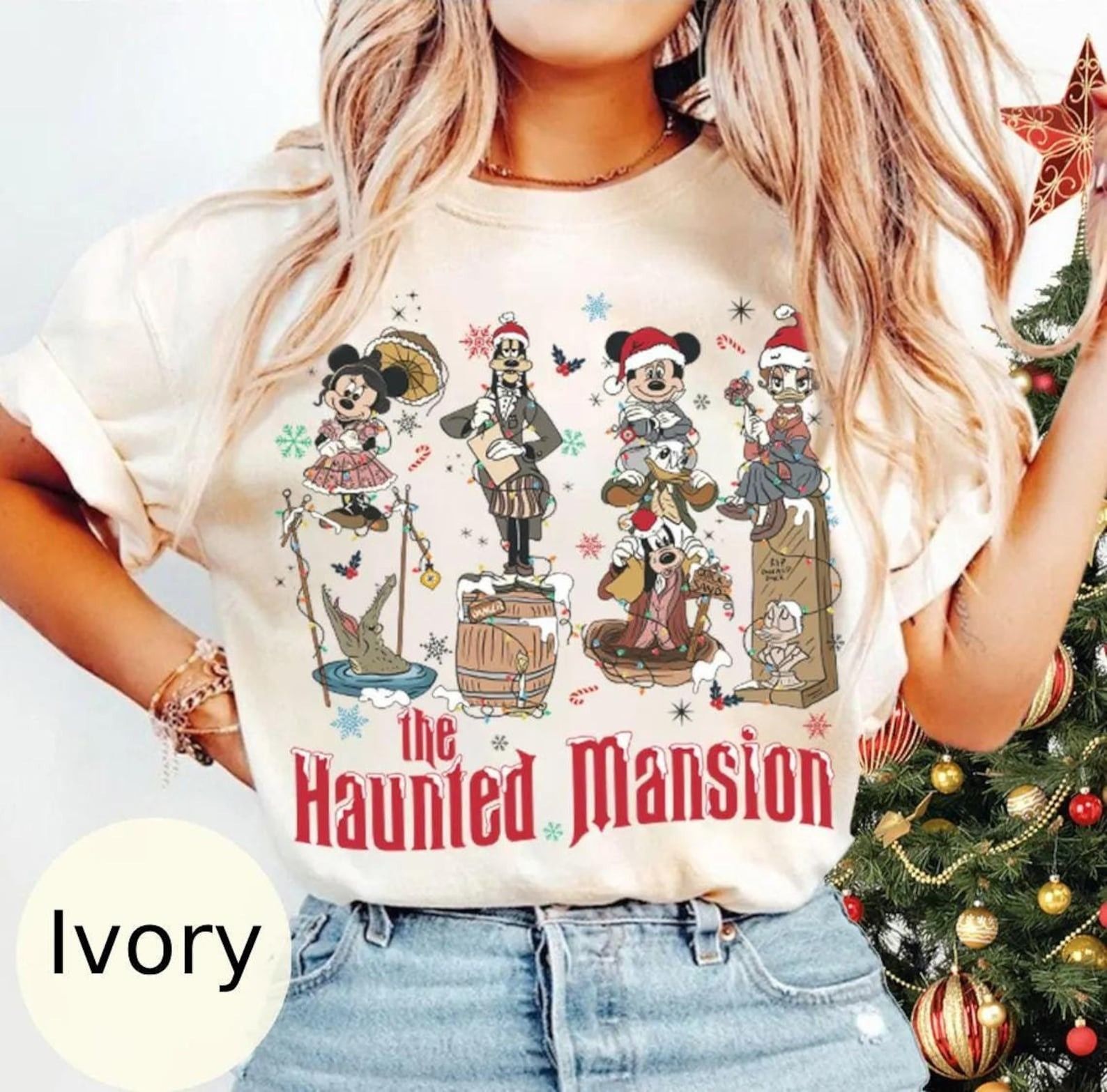 Designer × The Unbranded Brand Christmas Shirt, Xmas Light Shirt Size XL / US 12-14 / IT 48-50 - 1 Thumbnail