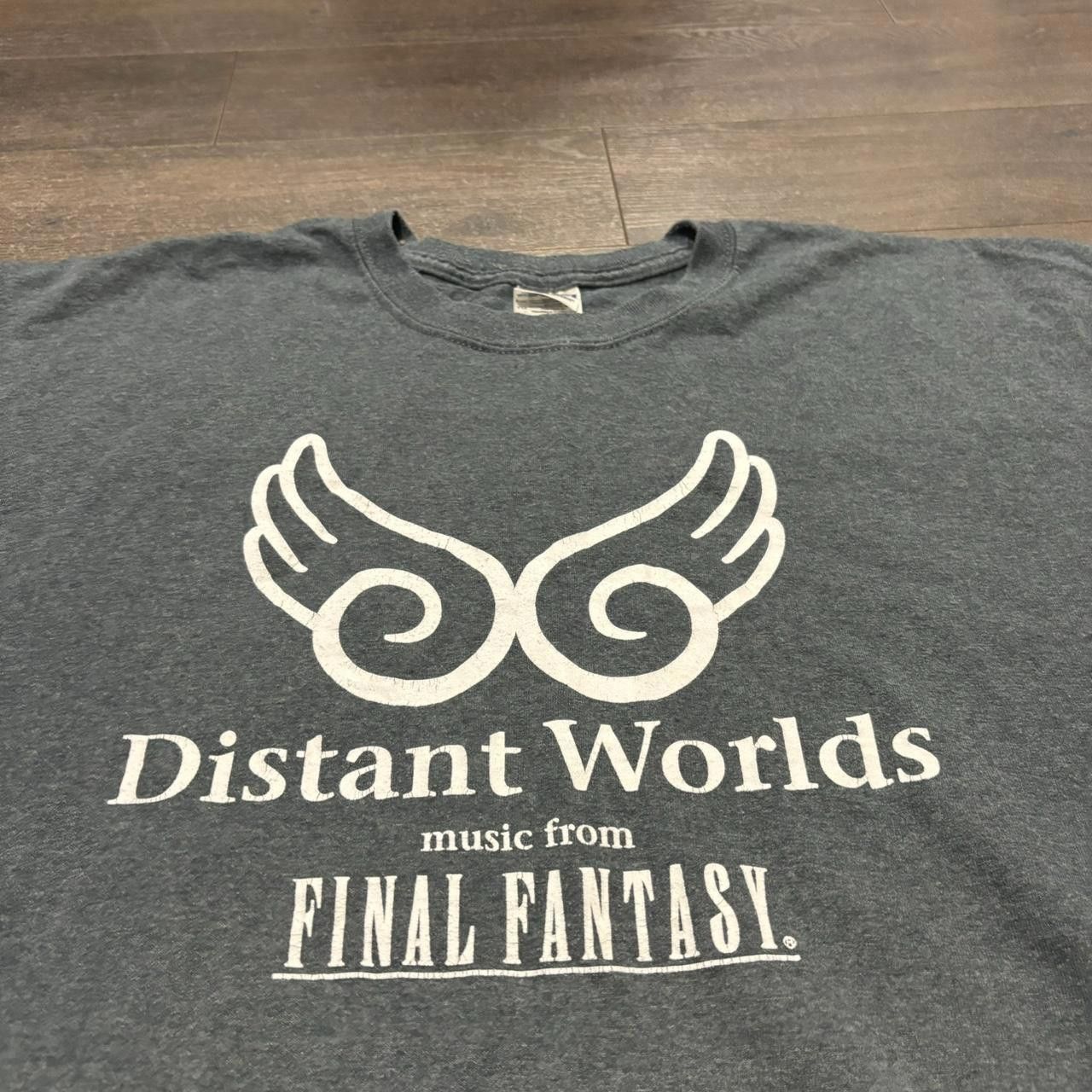 Gildan Vintage distant world music from final fantasy t shirt XL Size US XL / EU 56 / 4 - 2 Thumbnail