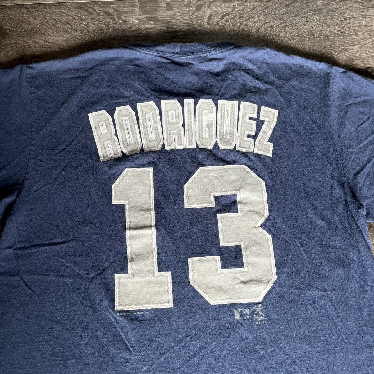 MLB Vintage 2004 Lee Sport Alex Rodriguez New York Yankees Tee Size US L / EU 52-54 / 3 - 3 Thumbnail