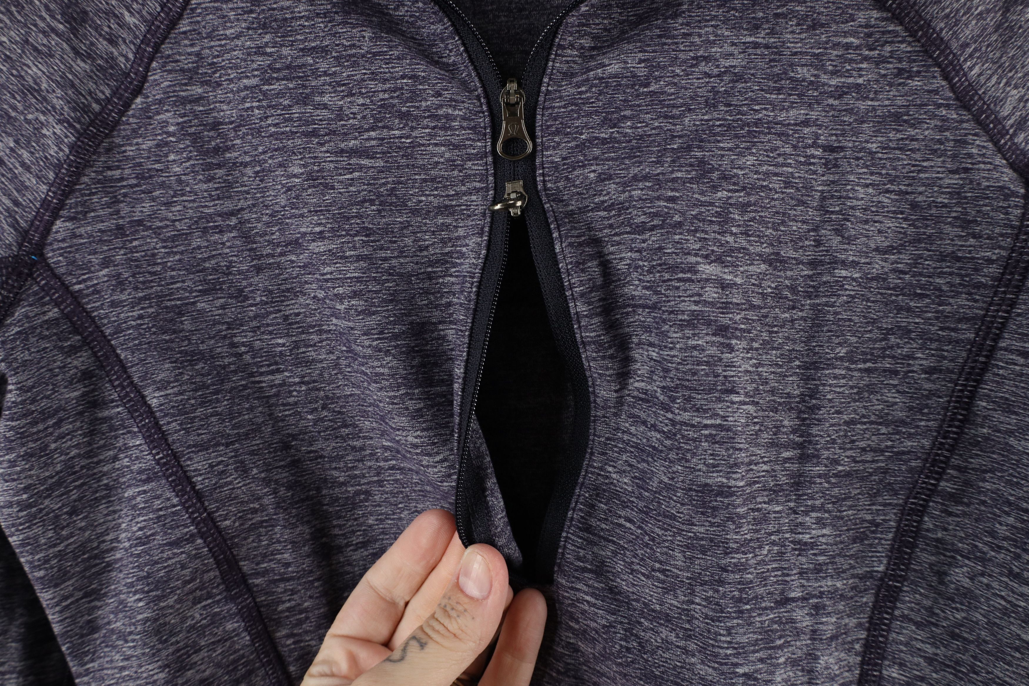 Lululemon × Vintage Lululemon Vent Tech Half Zip Pullover Sweater Top Purple Size S / US 4 / IT 40 - 6 Thumbnail