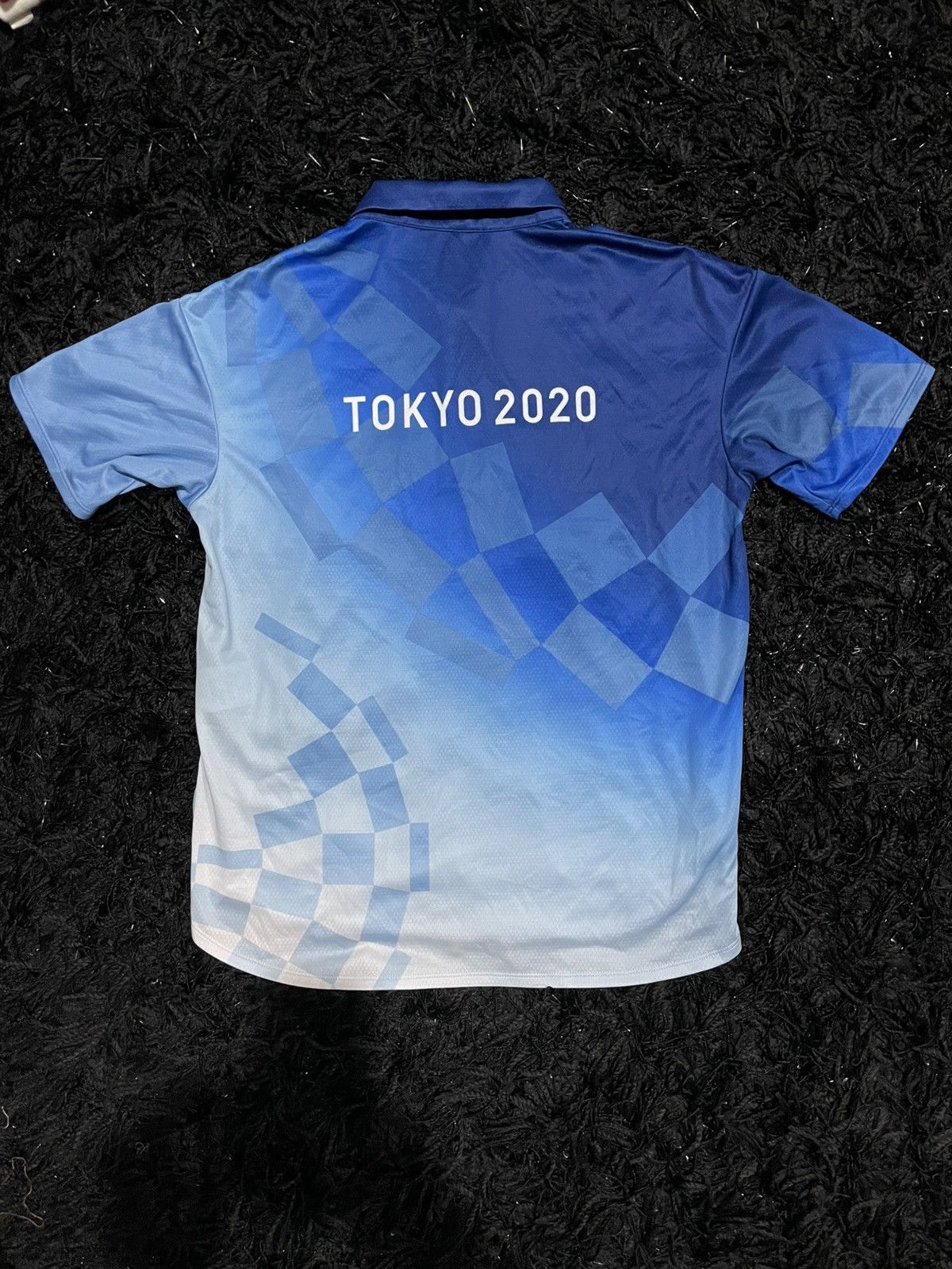 Asics ASICS Tokyo 2020 Olympic Emblem Shirt Uniform Volunteer (L) Size US L / EU 52-54 / 3 - 10 Thumbnail