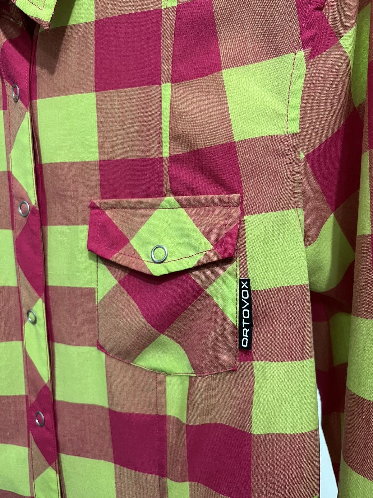 ORTOVOX Ortovox Merino Cool Shirt – Multicolor Plaid – Size M Size US M / EU 48-50 / 2 - 4 Thumbnail