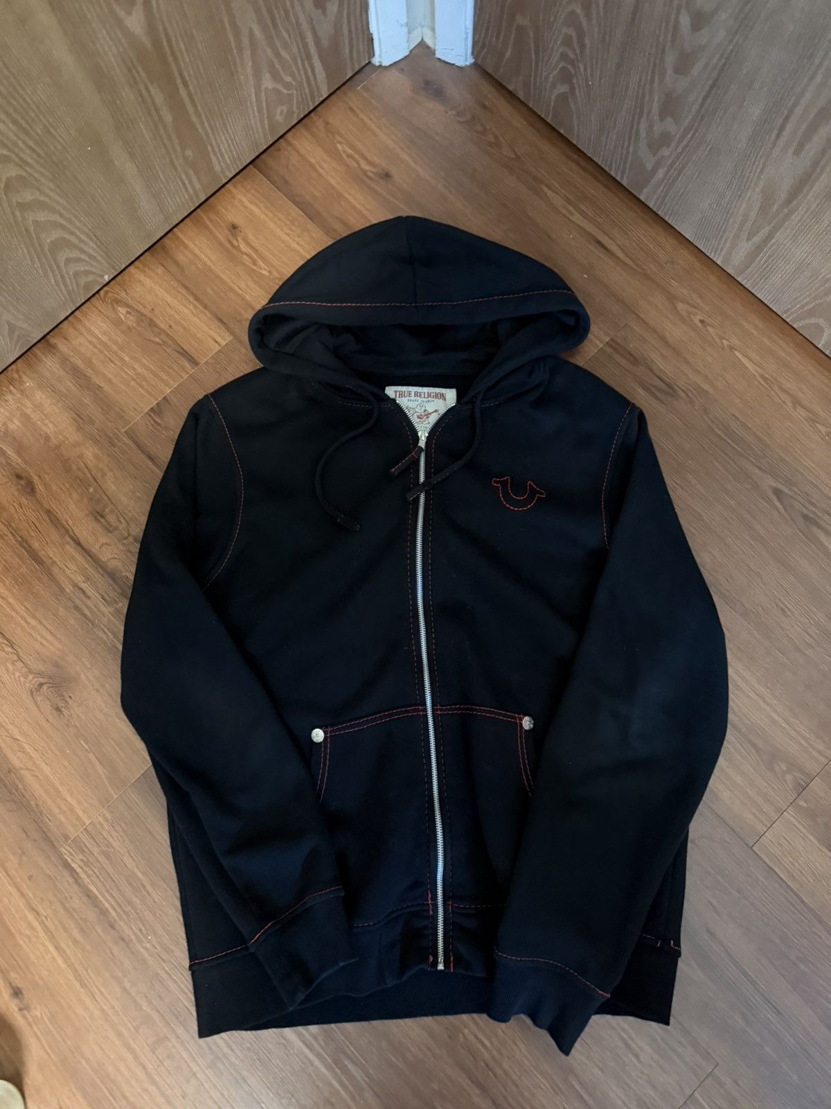 True Religion True Relgion Big T Zip Up Size US XL / EU 56 / 4 - 1 Thumbnail