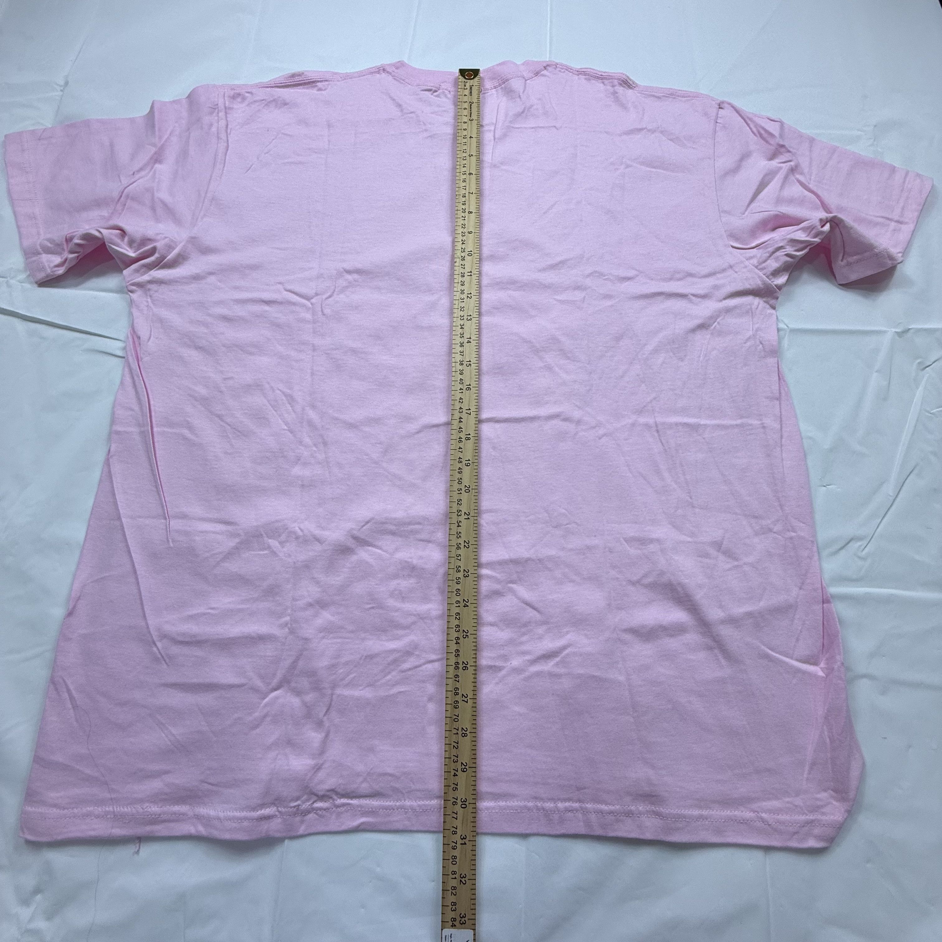 Supreme Supreme Blank T-Shirt Mens XXL Pink Short Sleeve Size US XXL / EU 58 / 5 - 6 Thumbnail