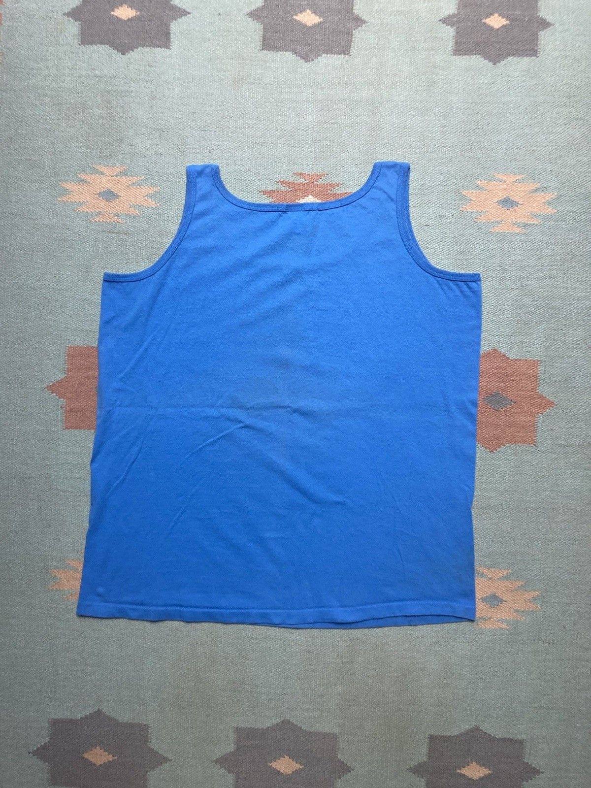 Vintage 90s tank top shirt Marit Lee Kucera dog folk art animal XL Size US XL / EU 56 / 4 - 6 Thumbnail
