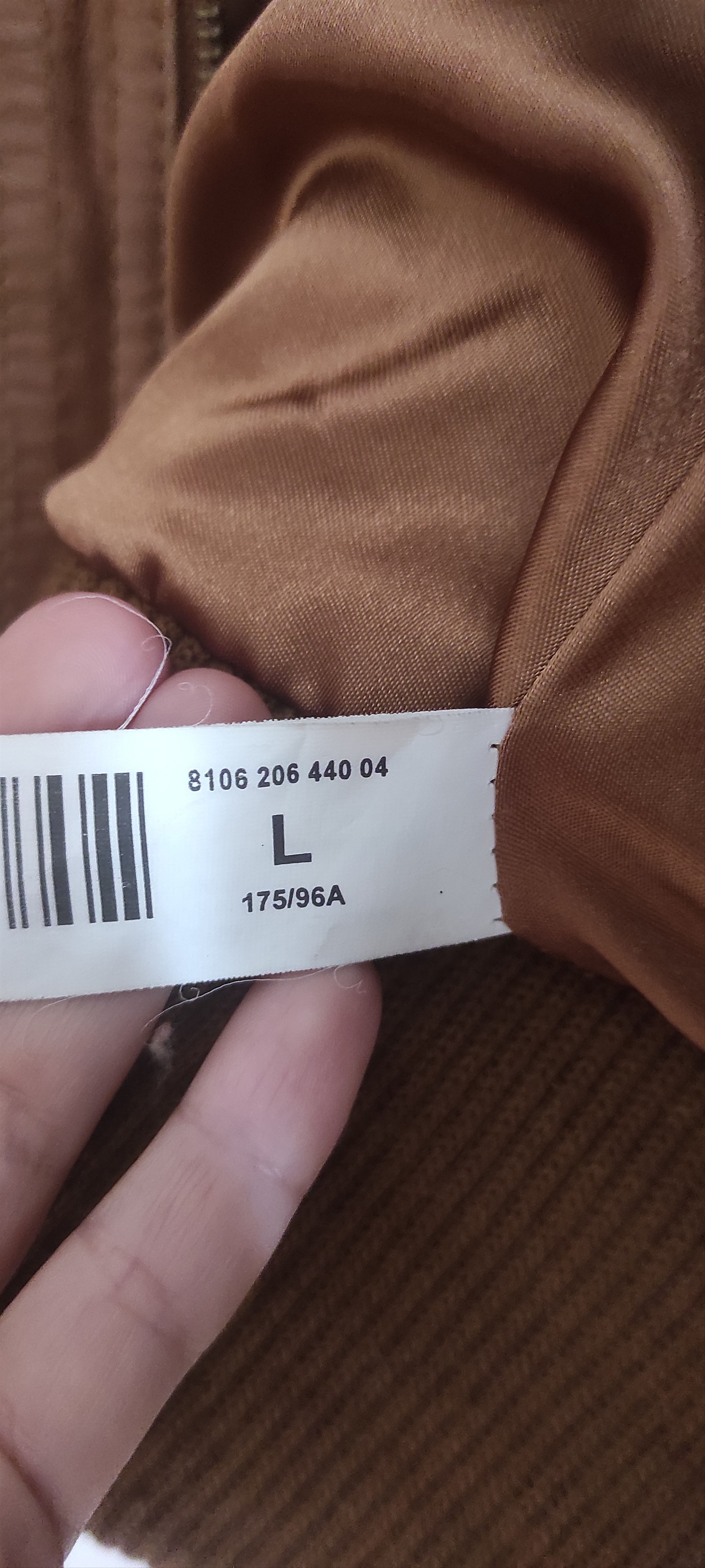 Stradivarius Stradivarius Tan Genuine Leather Motocycle Biker Jacket Size M / US 6-8 / IT 42-44 - 12 Thumbnail