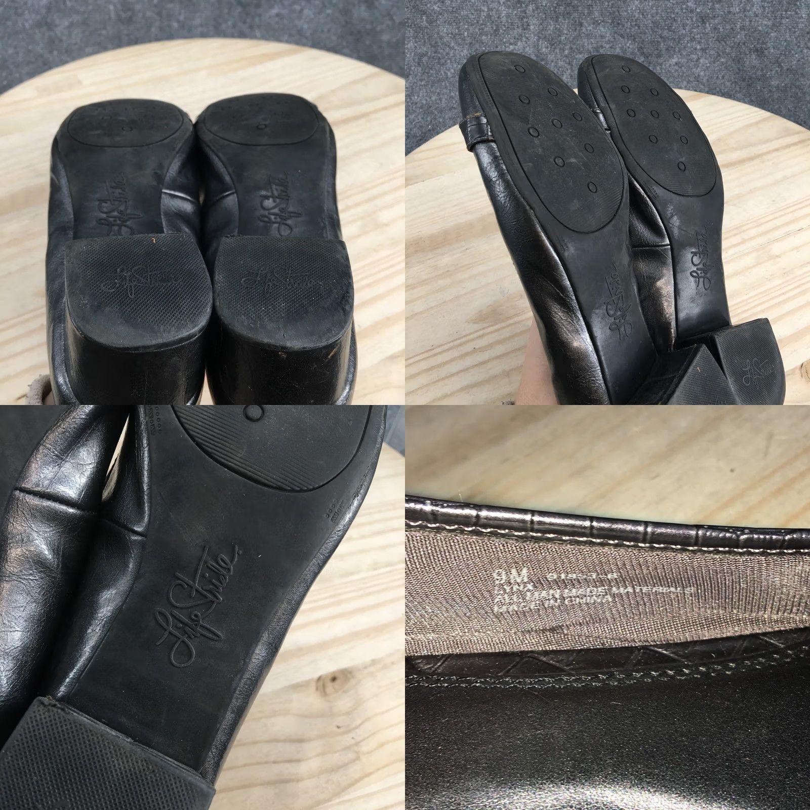 Vintage LifeStride Heels Womens 9 M Lynx Slip On Metallic Pumps Gray Faux Leather Casual Pump Womens Shoes Mens Womens Size US 9 / IT 39 - 9 Thumbnail