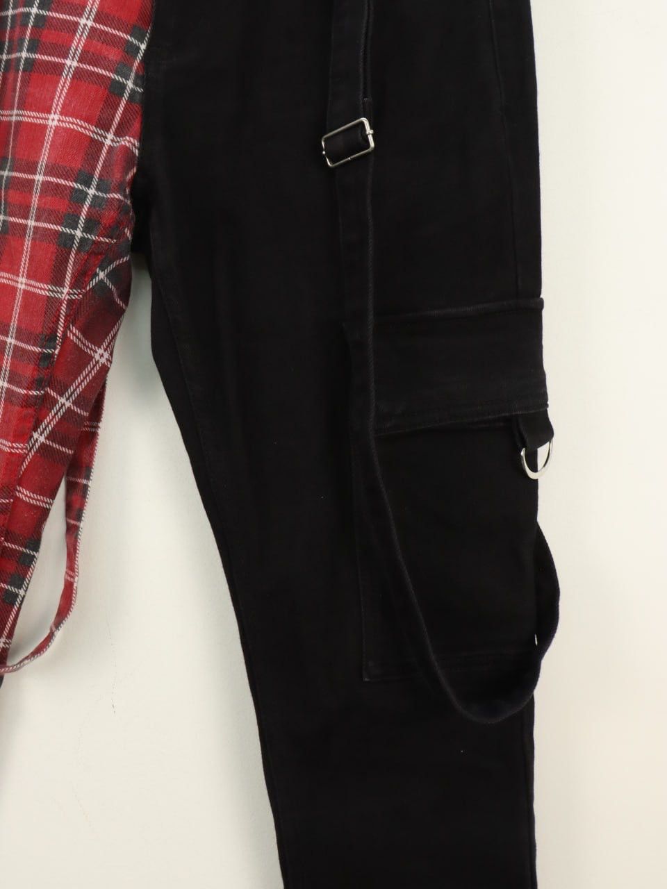 Japanese Brand Bondage Punk Tartan Plaid Hybrid Pant Size US 33 - 14 Thumbnail