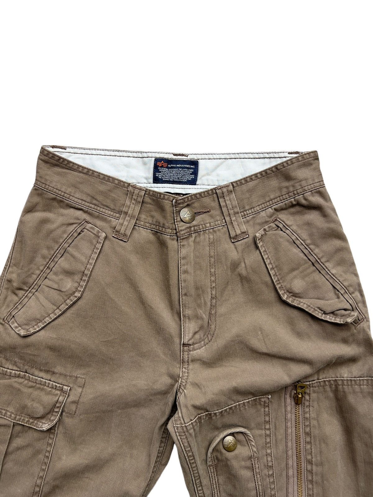 Alpha Industries Alpha Industry Multipocket Tactical Baggy Pants 29x30.5 Size US 29 - 5 Thumbnail