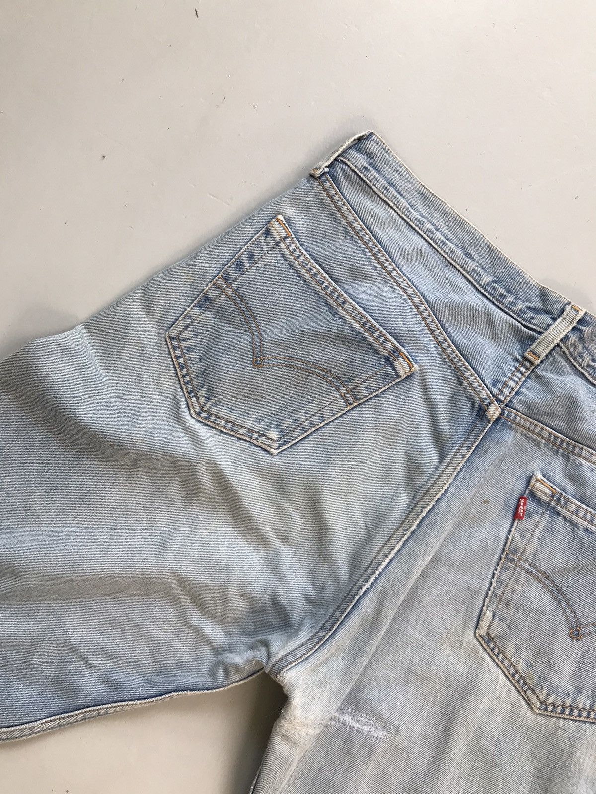 Levi's Vintage Levi’s 501 repaired denim Size US 38 / EU 54 - 15 Thumbnail