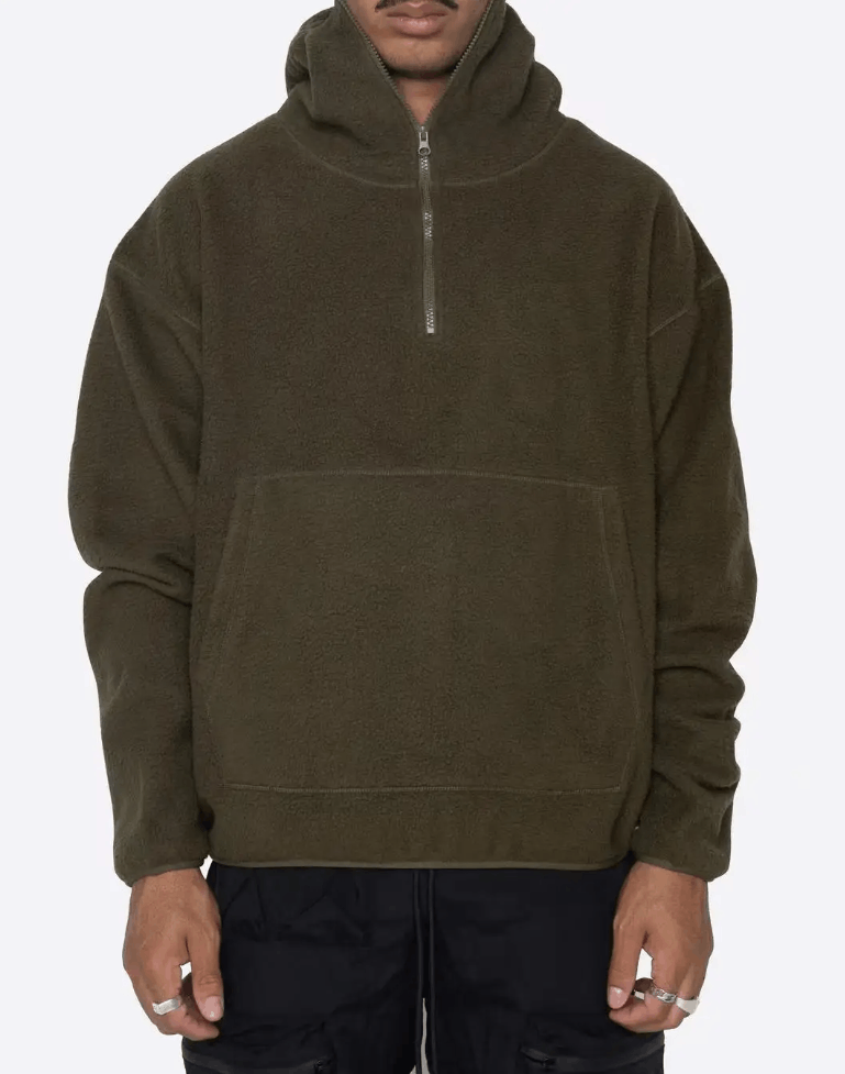 Japanese Brand × Vintage Unisex Ninja Fleece Y2k Hoodie Winter Streetwear Warm Zipper Size US M / EU 48-50 / 2 - 2 Thumbnail