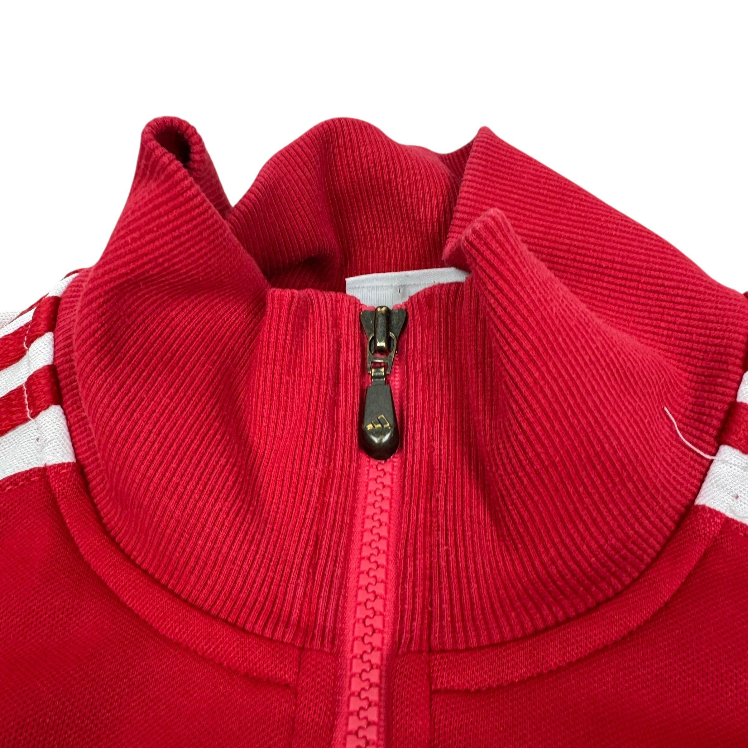 Adidas Adidas Colombia red White Long Sleeve Full Zip Jacket Size US L / EU 52-54 / 3 - 3 Thumbnail