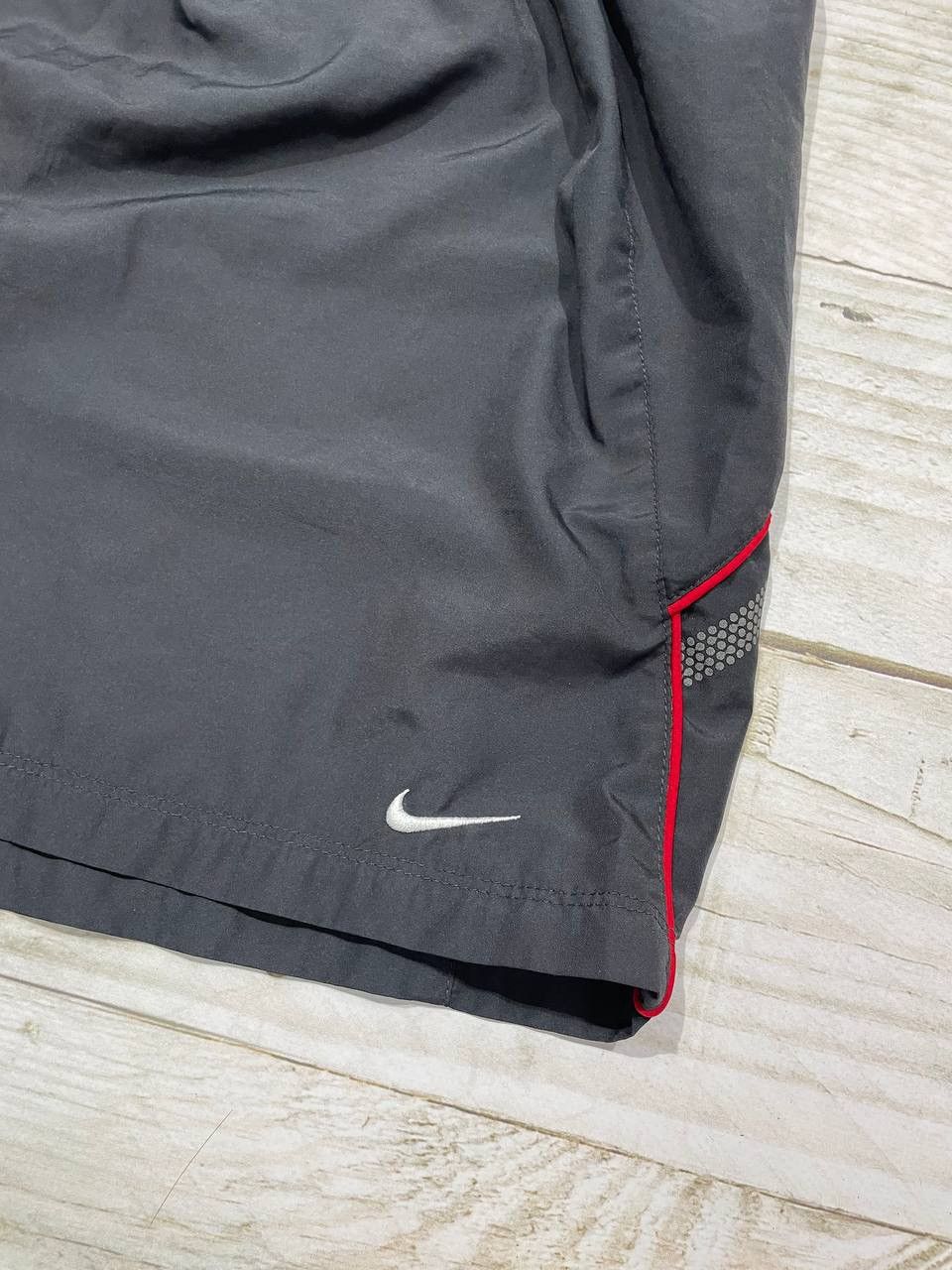 Nike Vintage Nike Striped Shorts 00s Swoosh Swim Running Size US 38 / EU 54 - 5 Thumbnail