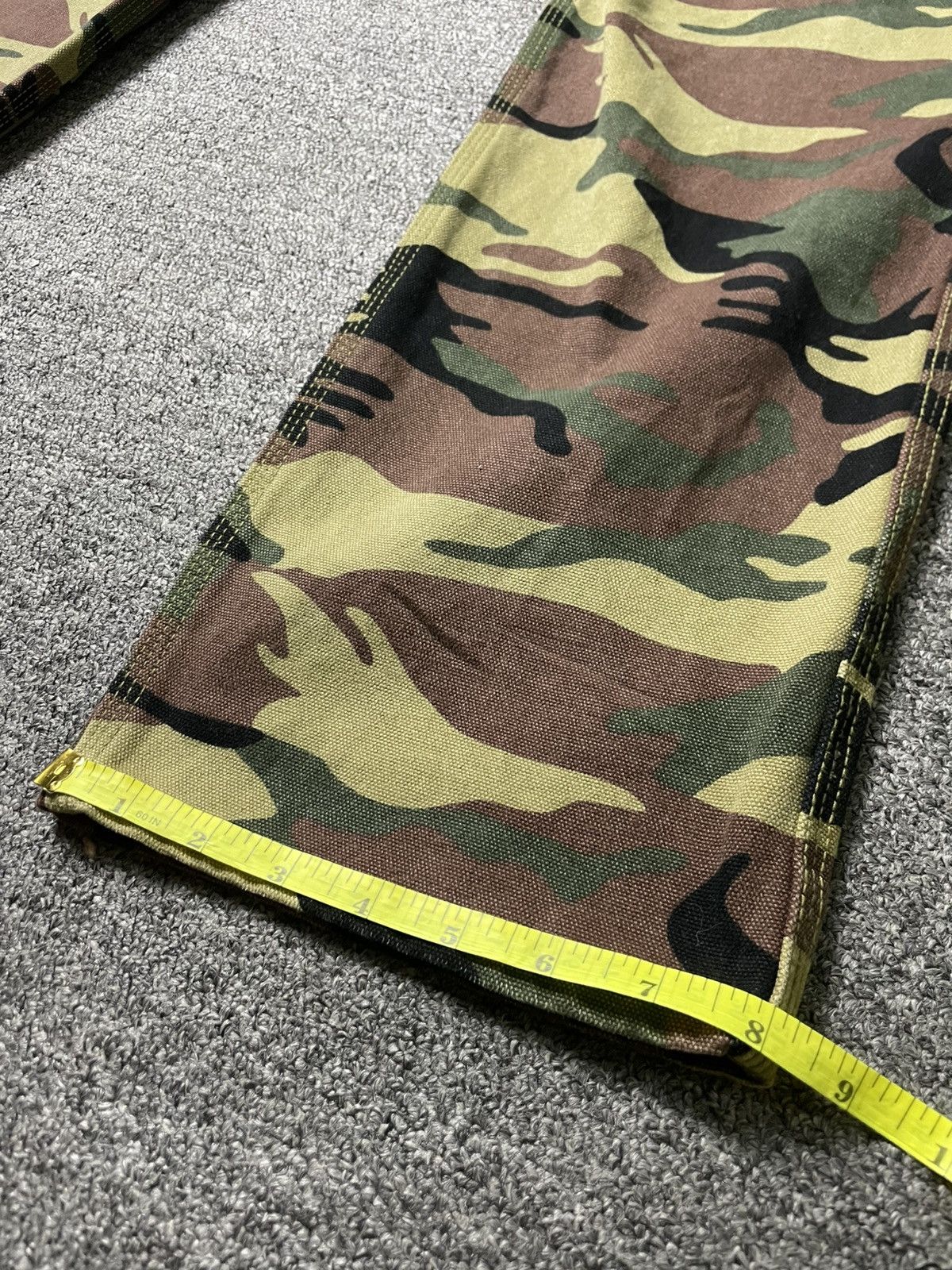 Japanese Brand Back Number Camouflage Flare Pants (68) Size US 32 / EU 48 - 17 Thumbnail