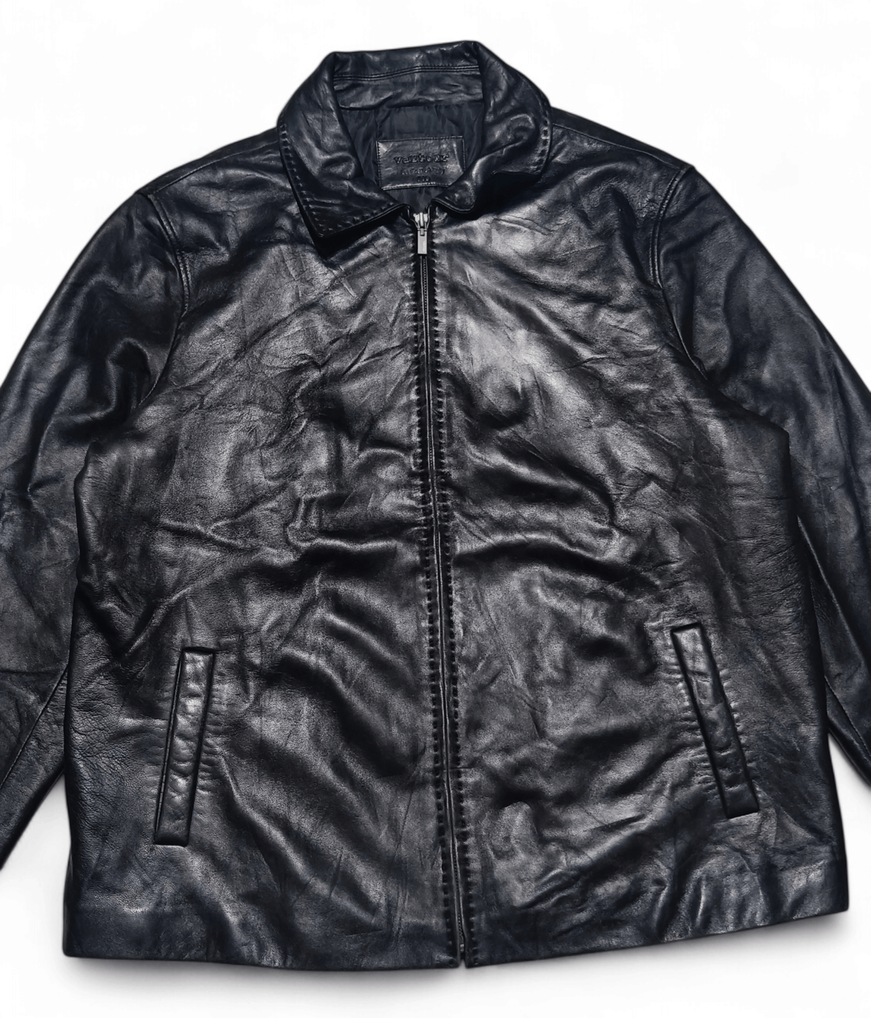 Vintage Vintage VAUTOUR Leather of Italy Sheepskin Leather Jacket Size US L / EU 52-54 / 3 - 3 Thumbnail