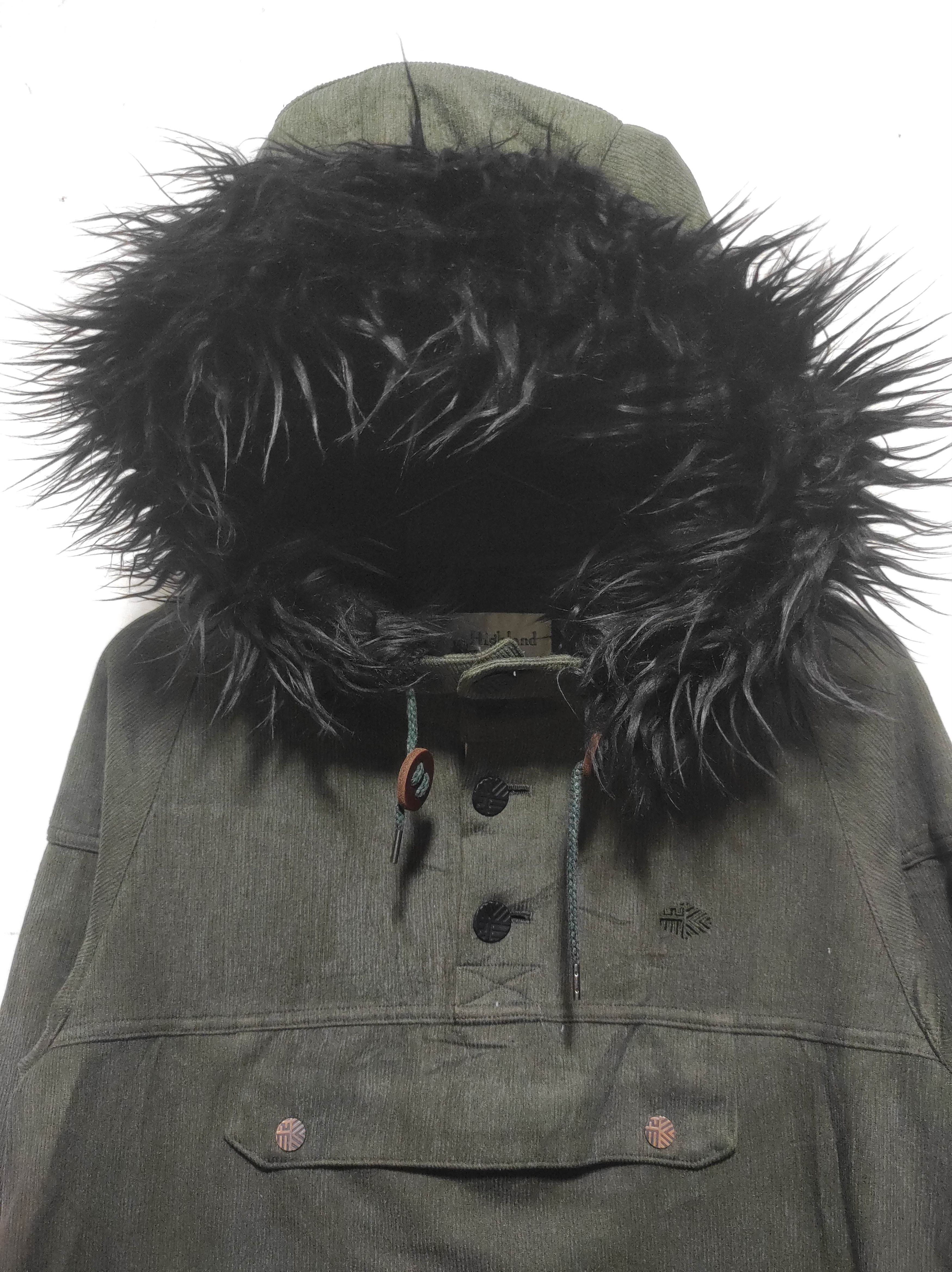 Hysteric Glamour Highland Park Mizuno Fur Hoodie Parka LGB Style Size US M / EU 48-50 / 2 - 3 Thumbnail
