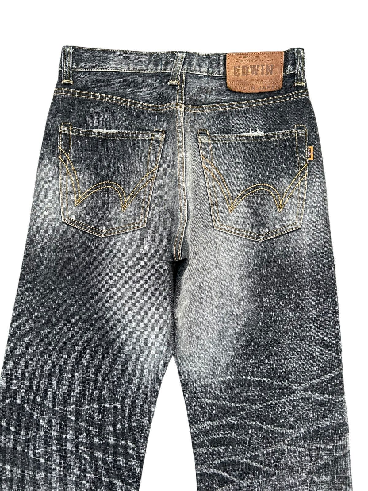 Kapital Vintage Edwin 505V Selvedge Distressed Denim Jeans Size US 32 / EU 48 - 9 Thumbnail