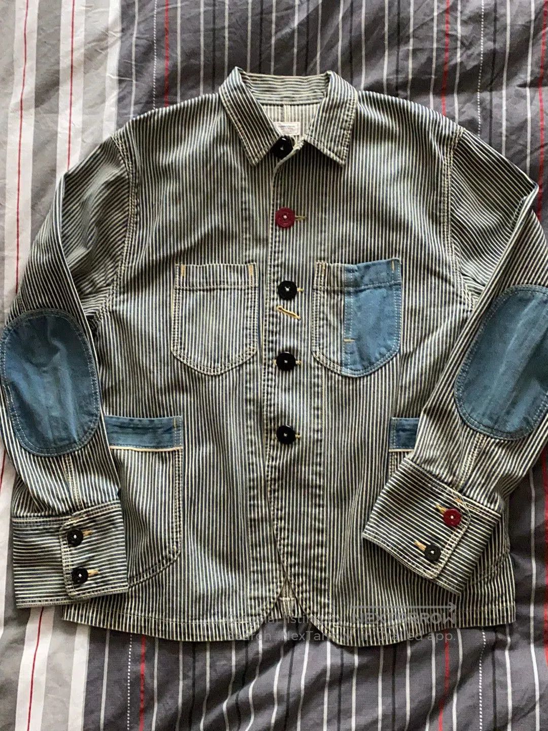 Porter Classic Porter Classic Retro Stripe Work Jacket. Size US M / EU 48-50 / 2 - 1 Thumbnail