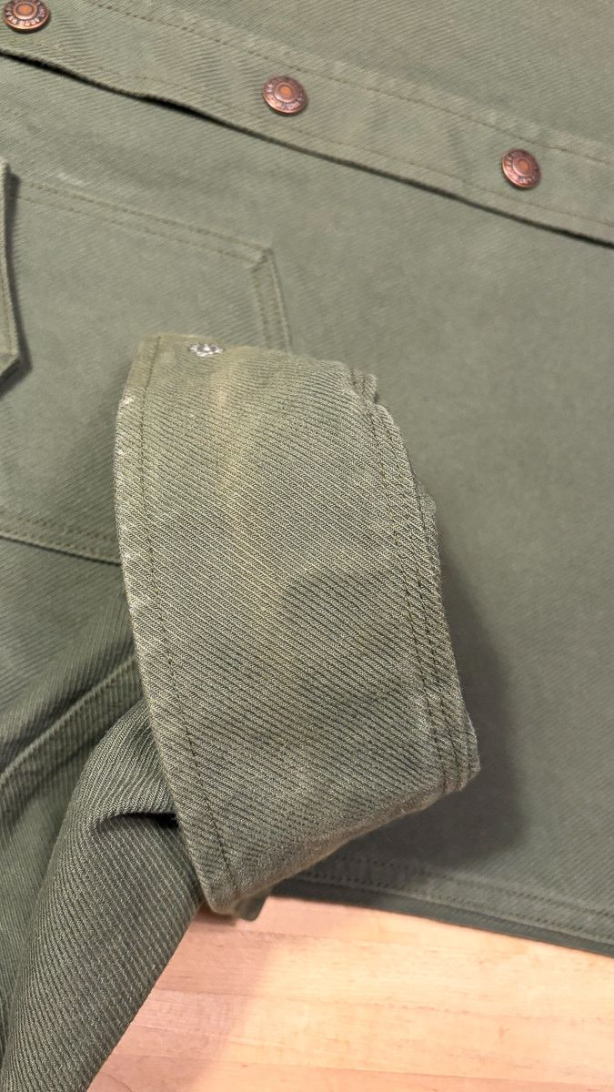 Iron Heart IHSH-235-OLV with Copper Snaps Size US L / EU 52-54 / 3 - 5 Thumbnail