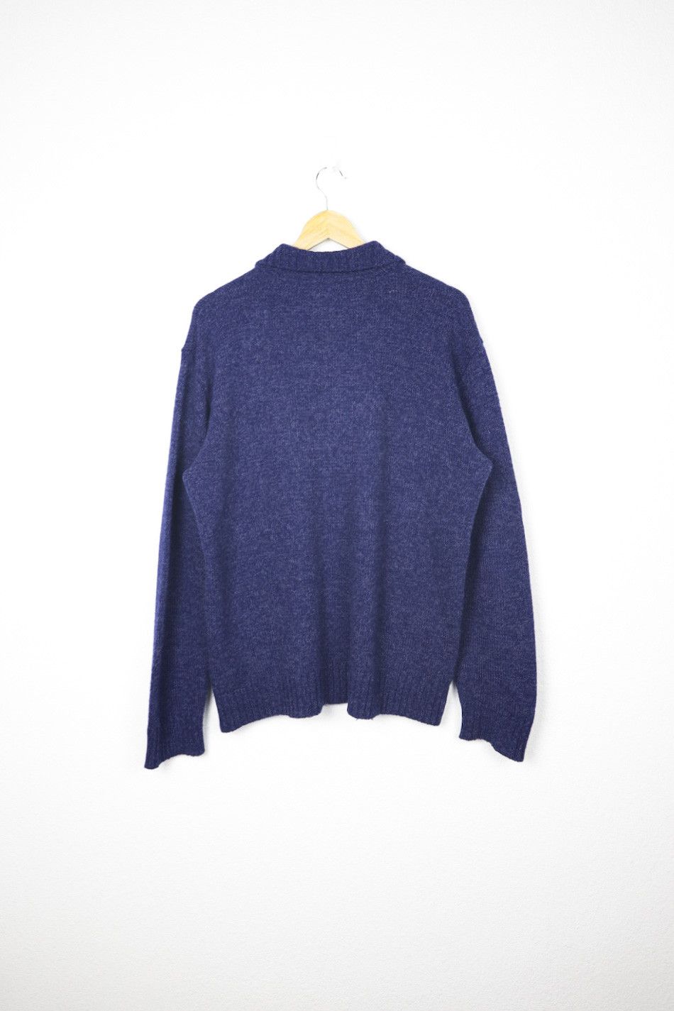Versace × Versace Jeans Couture Vintage Versace Jeans Couture Logo Half Zip Wool Sweater Size US M / EU 48-50 / 2 - 10 Thumbnail