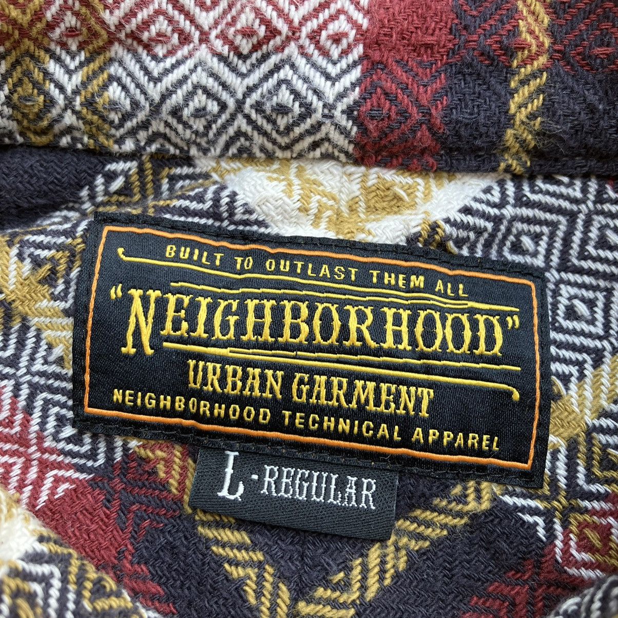Neighborhood NEIGHBORHOOD FLANNEL PLAID LONG SLEEVE SHIRT Size US L / EU 52-54 / 3 - 5 Thumbnail