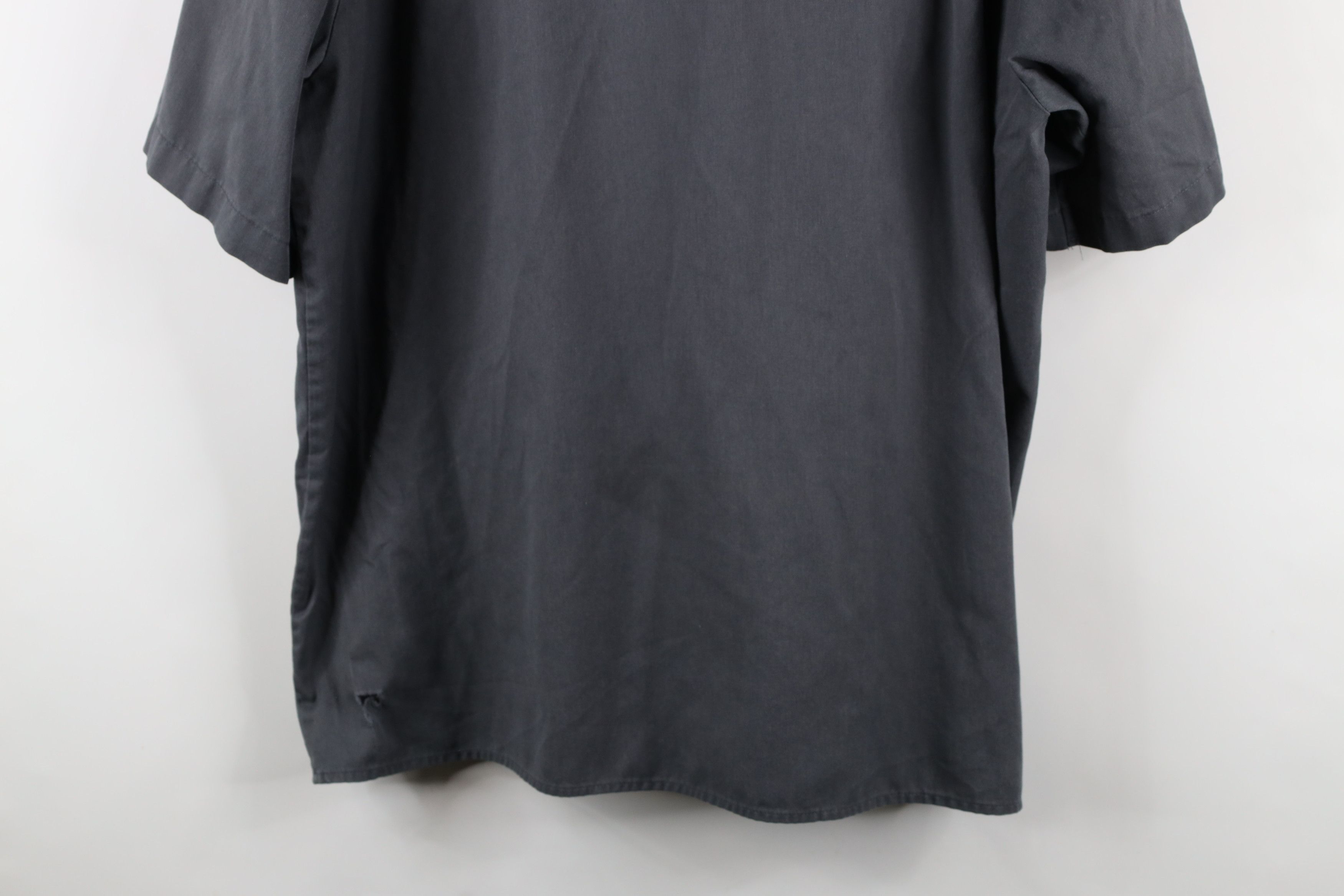 Dickies × Vintage Vintage Dickies Out Workwear Mechanic Button Shirt Gray Size US XXL / EU 58 / 5 - 12 Thumbnail